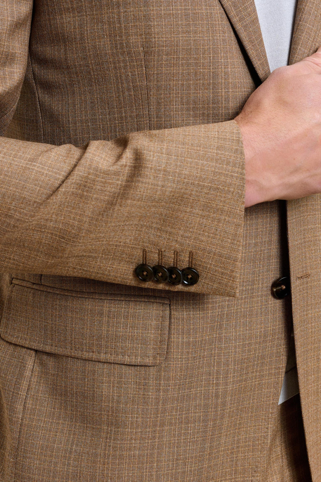 Plain Rust Kenton Jacket Crossover — detail 1