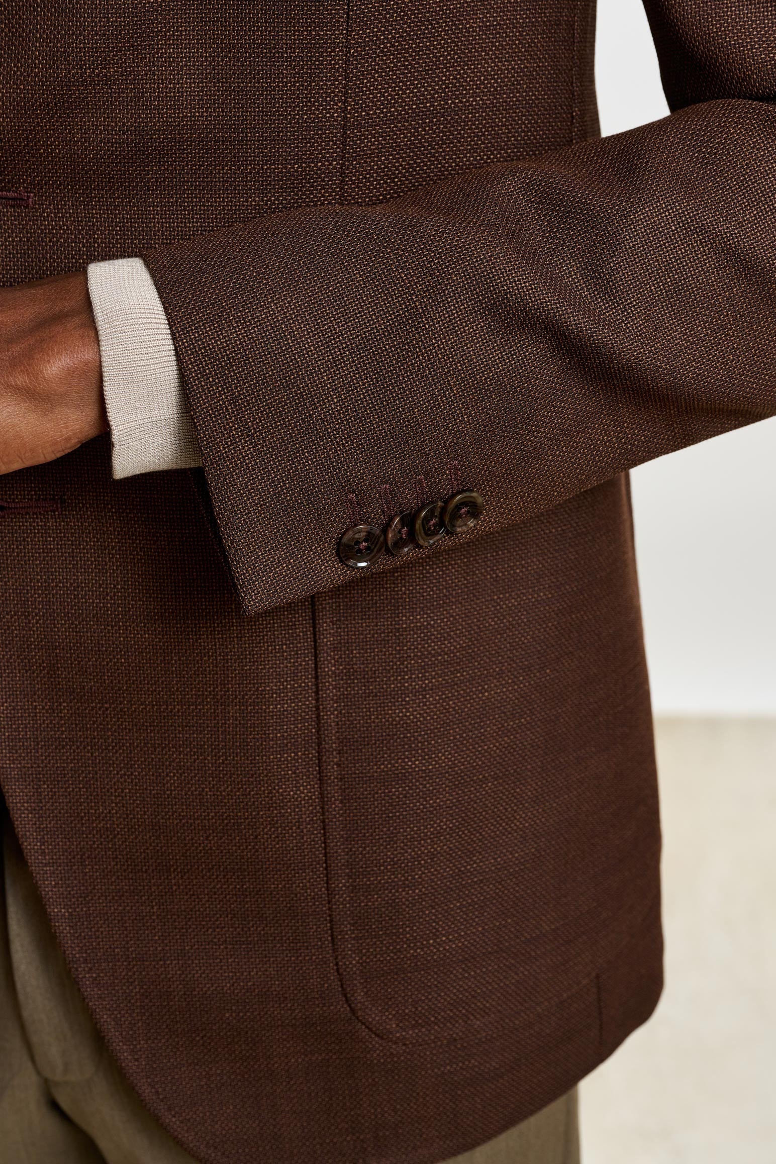 Tobacco Kenton Jacket Rhapsody — detail 1
