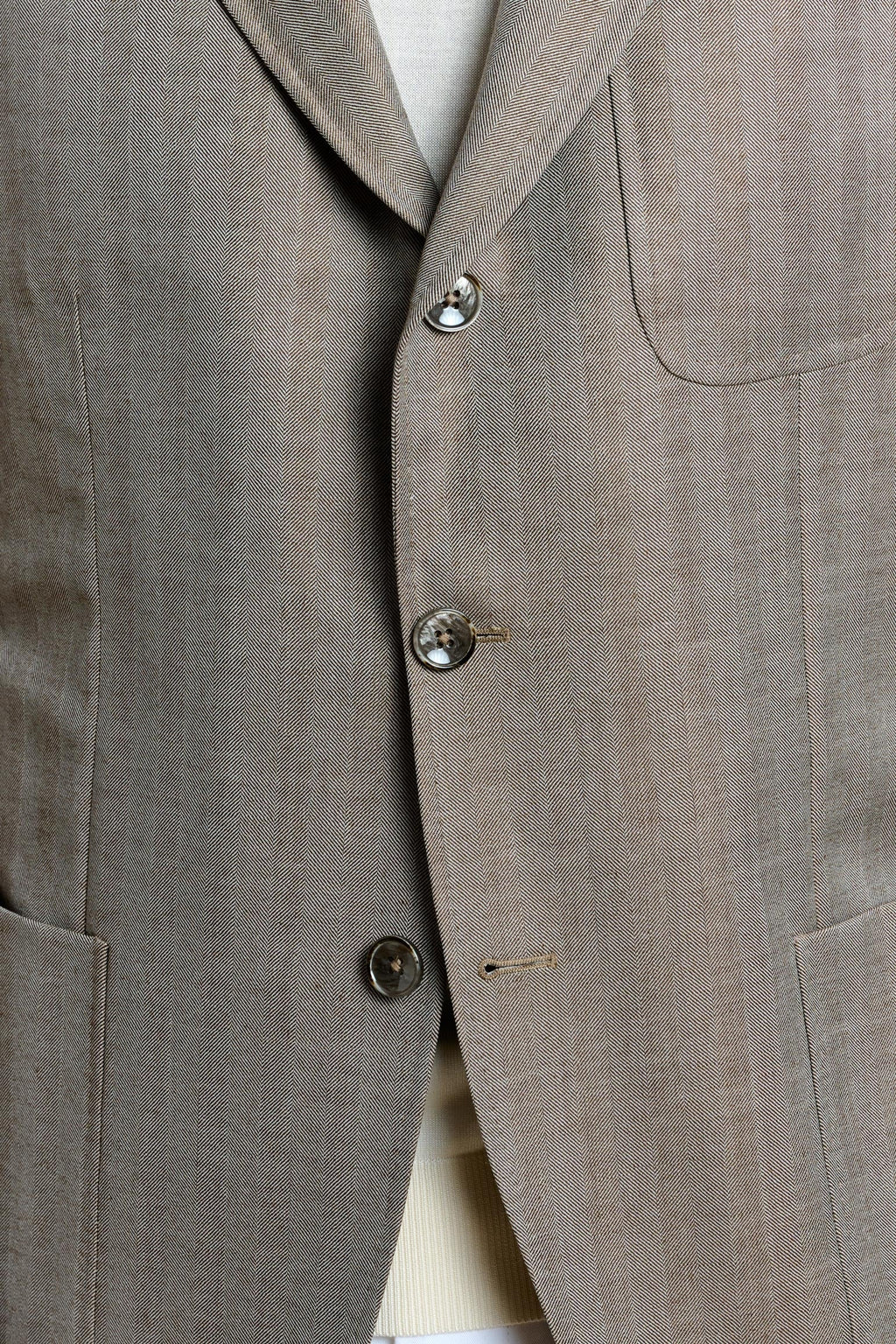 Herringbone Grey Soho Jacket Rhapsody — detail 2