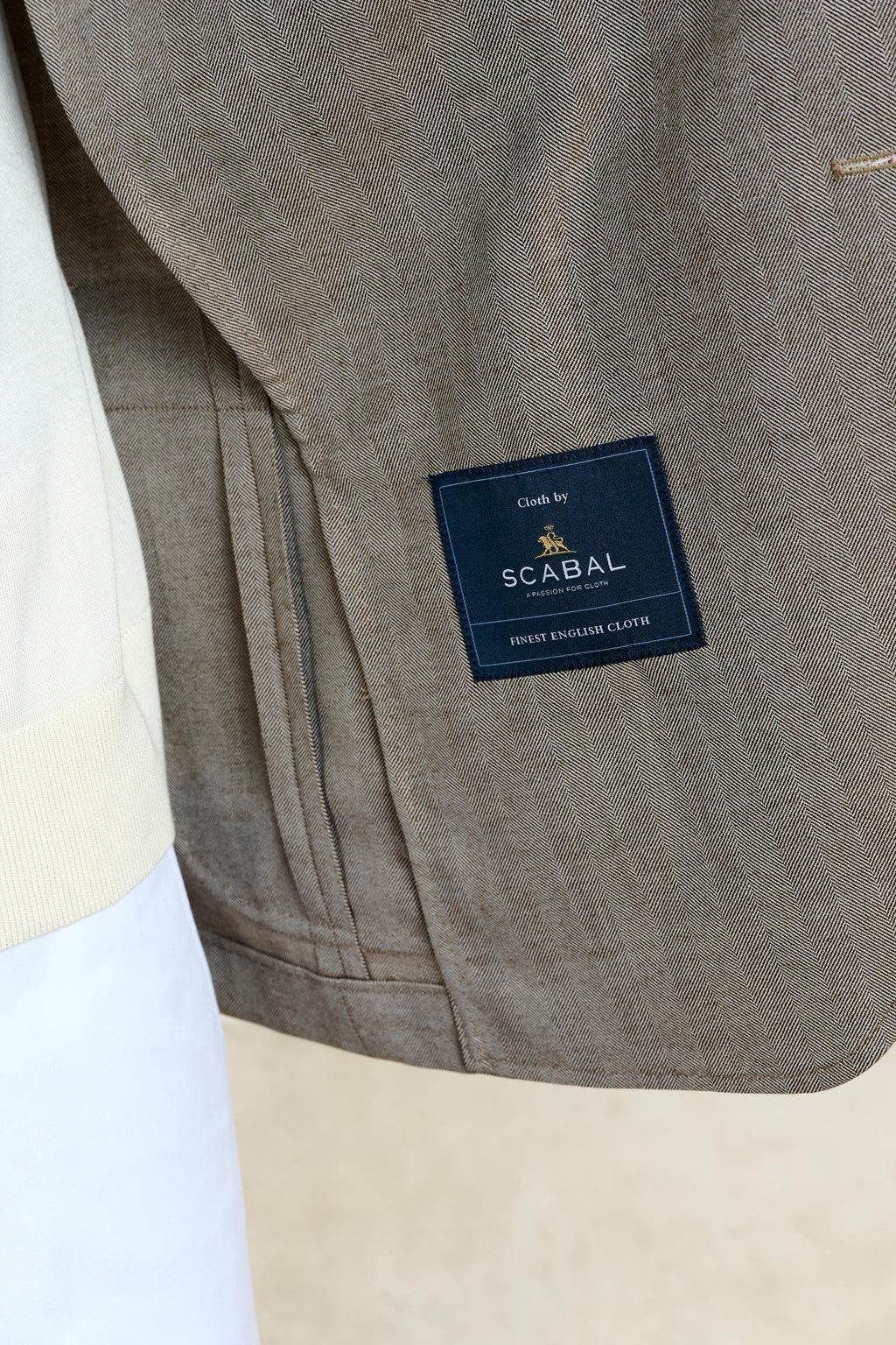 Herringbone Grey Soho Jacket Rhapsody — detail 3