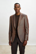 Herringbone Brown Soho Jacket Rhapsody