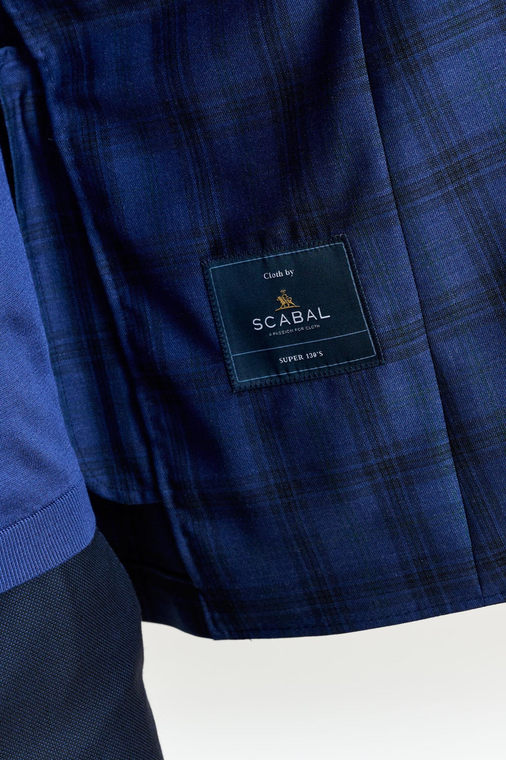 Blue Check Kenton Jacket Mosaic — detail 3