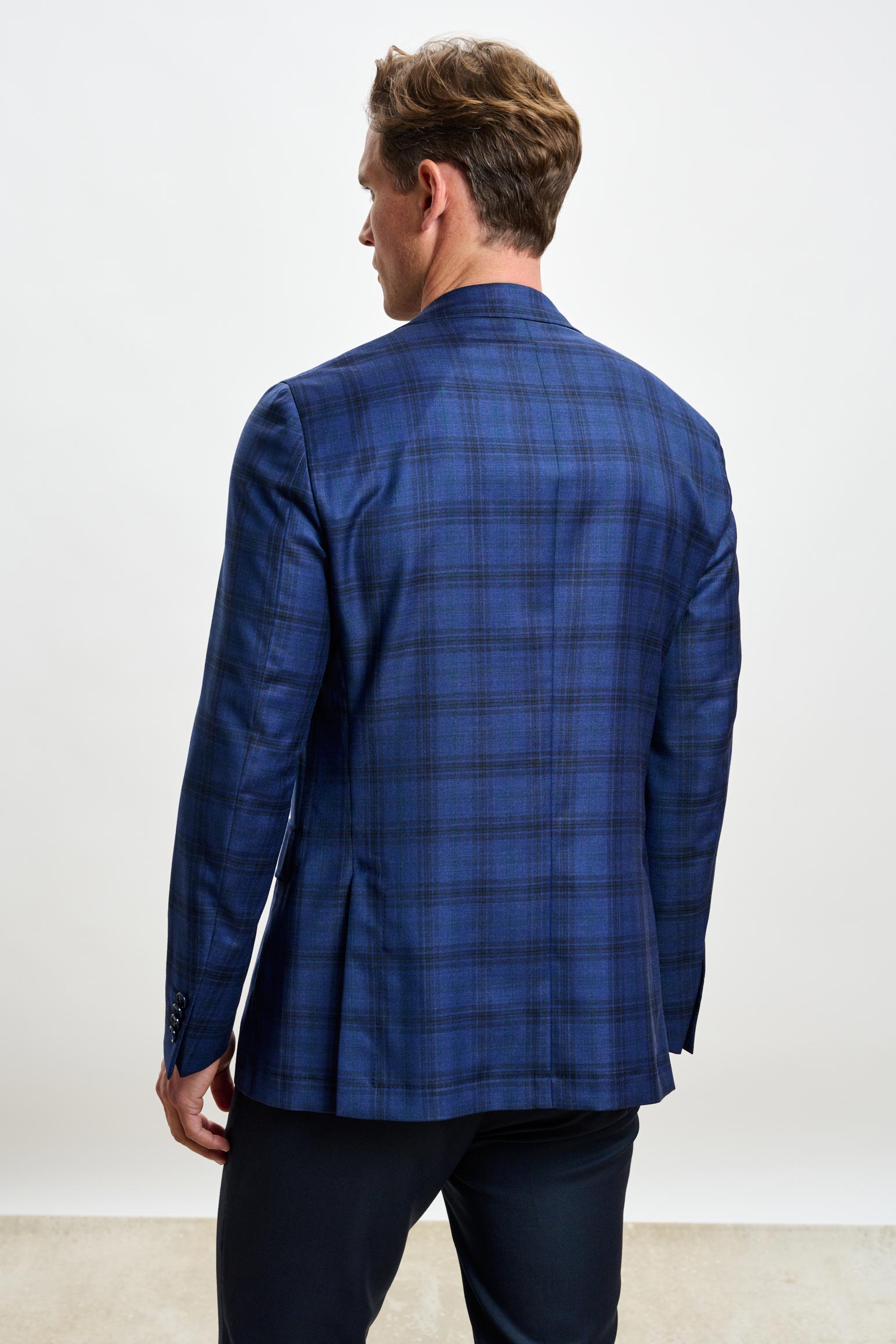 Blue Check Kenton Jacket Mosaic — detail 6