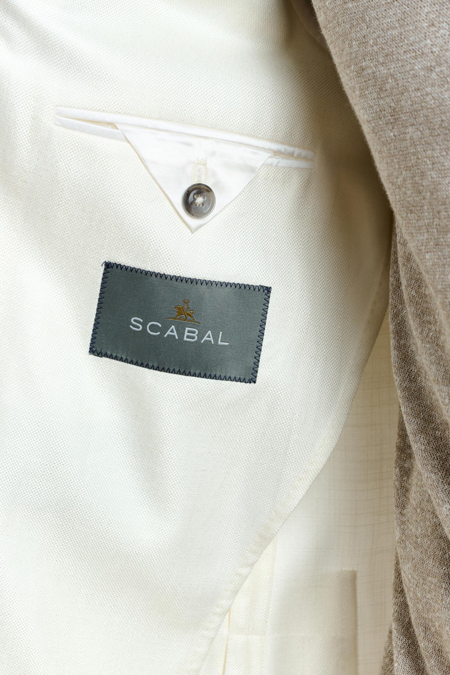 Plain Off-white Soho Jacket Taormina — detail 3