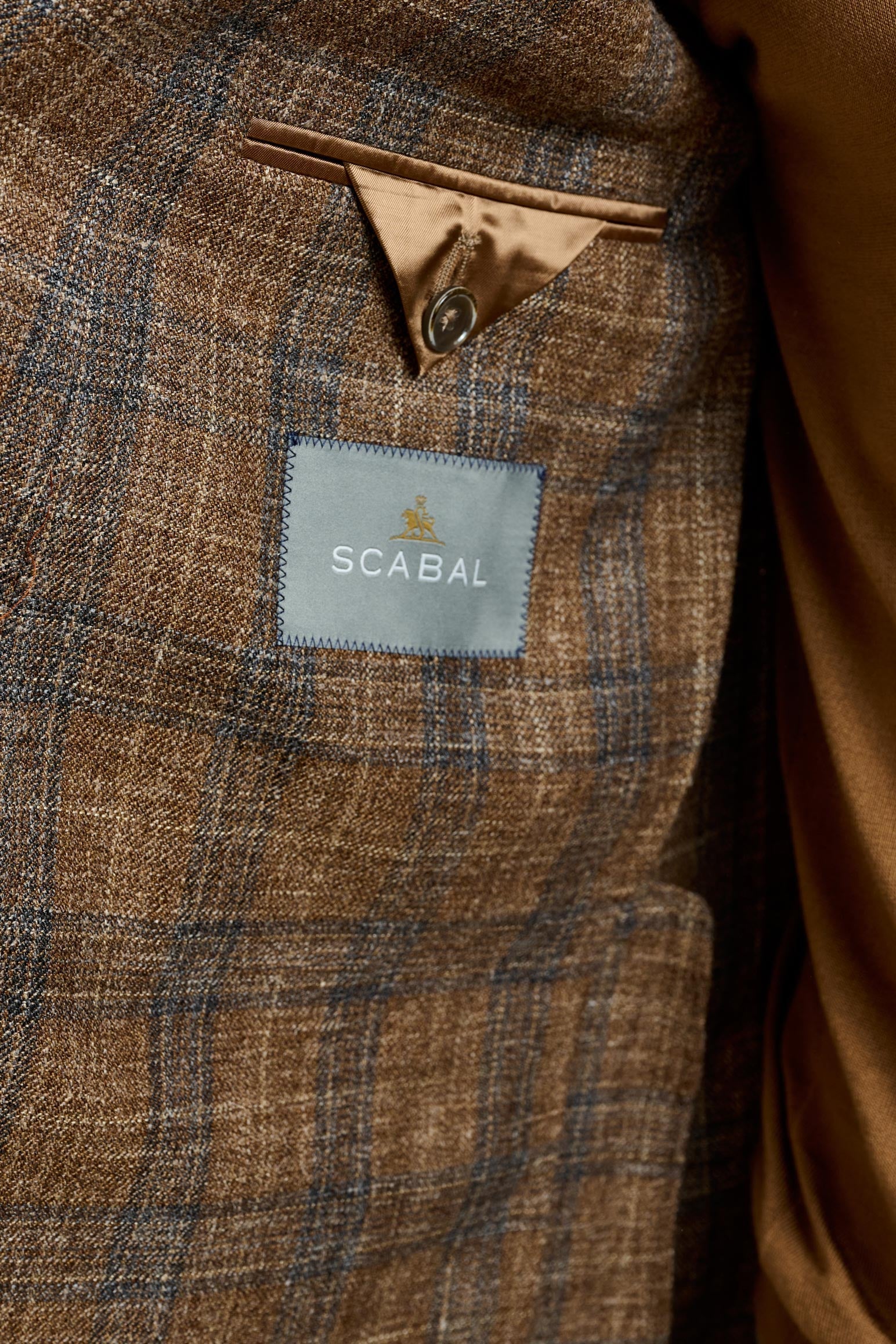 Rust Check Kenton Jacket Taormina — detail 2