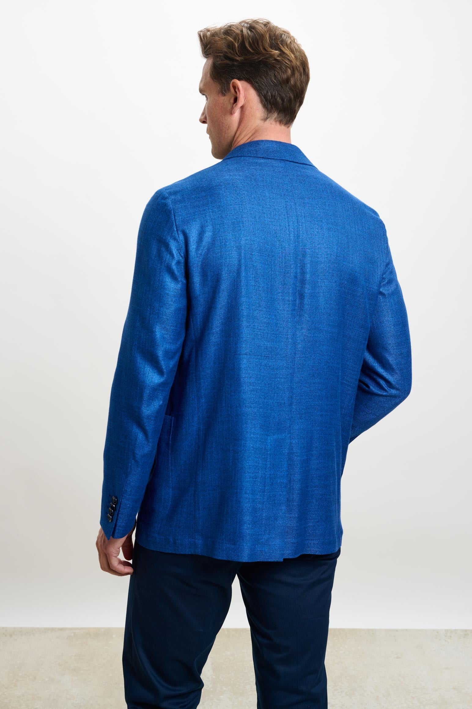 Blue Chelsea Shirt Jacket Taormina — detail 4