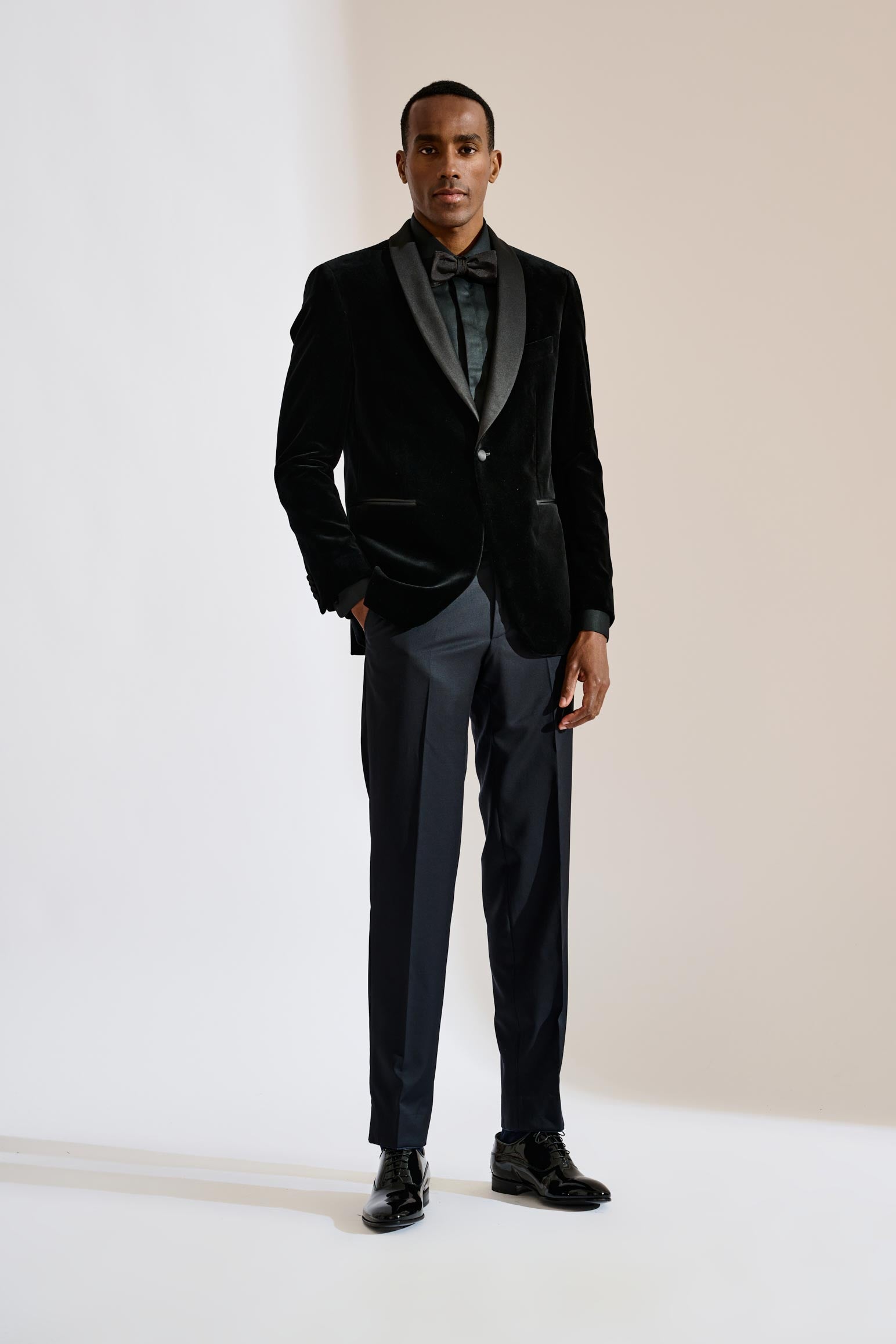 Black Tuxedo Soho Velvets
