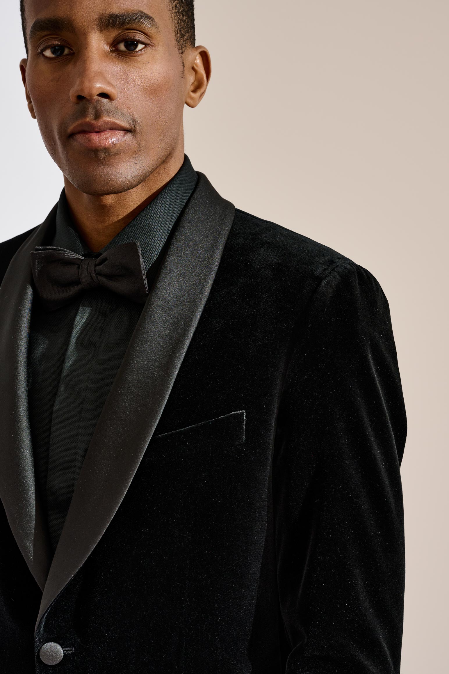 Black Tuxedo Soho Velvets — detail 4