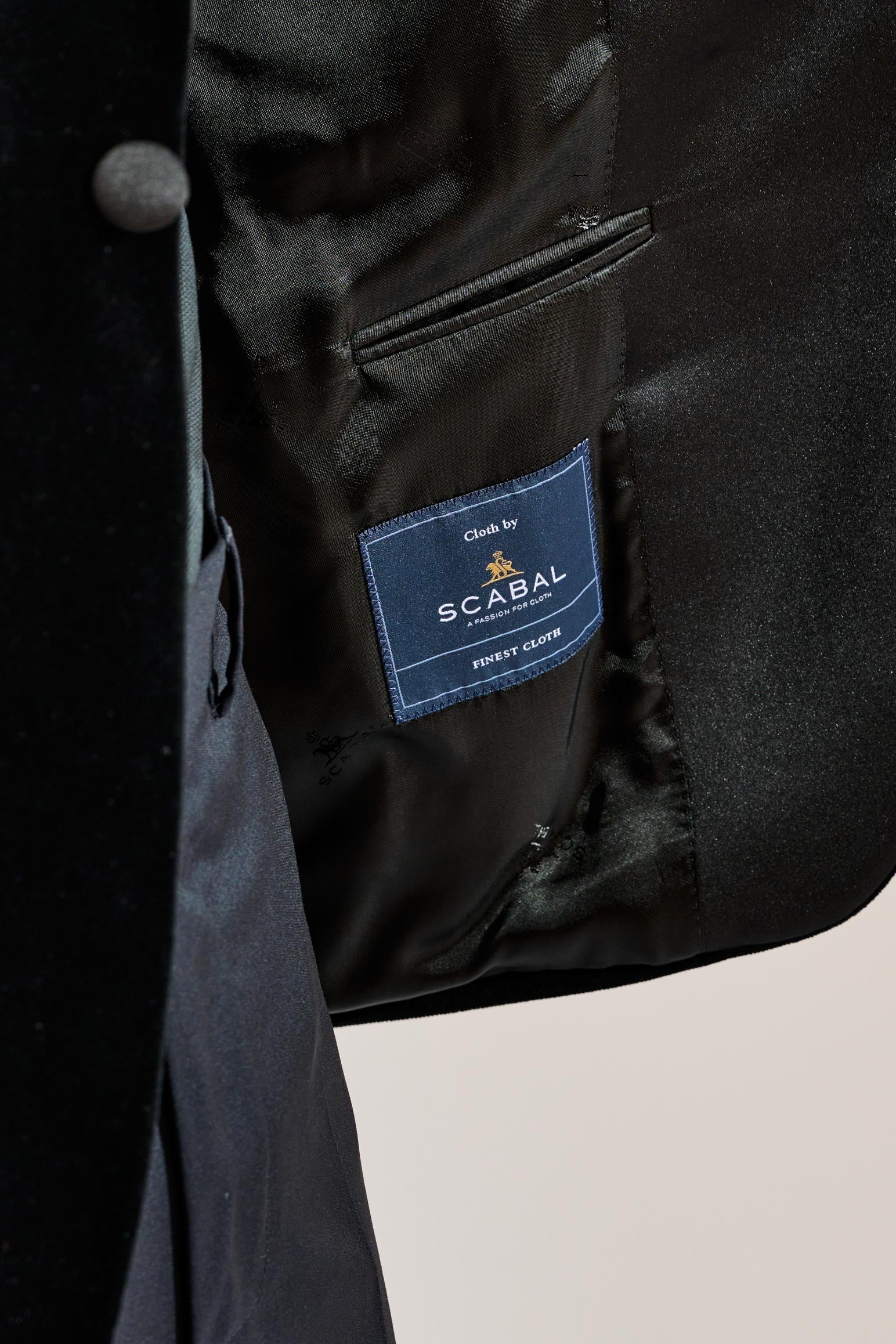 Black Tuxedo Soho Velvets — detail 5