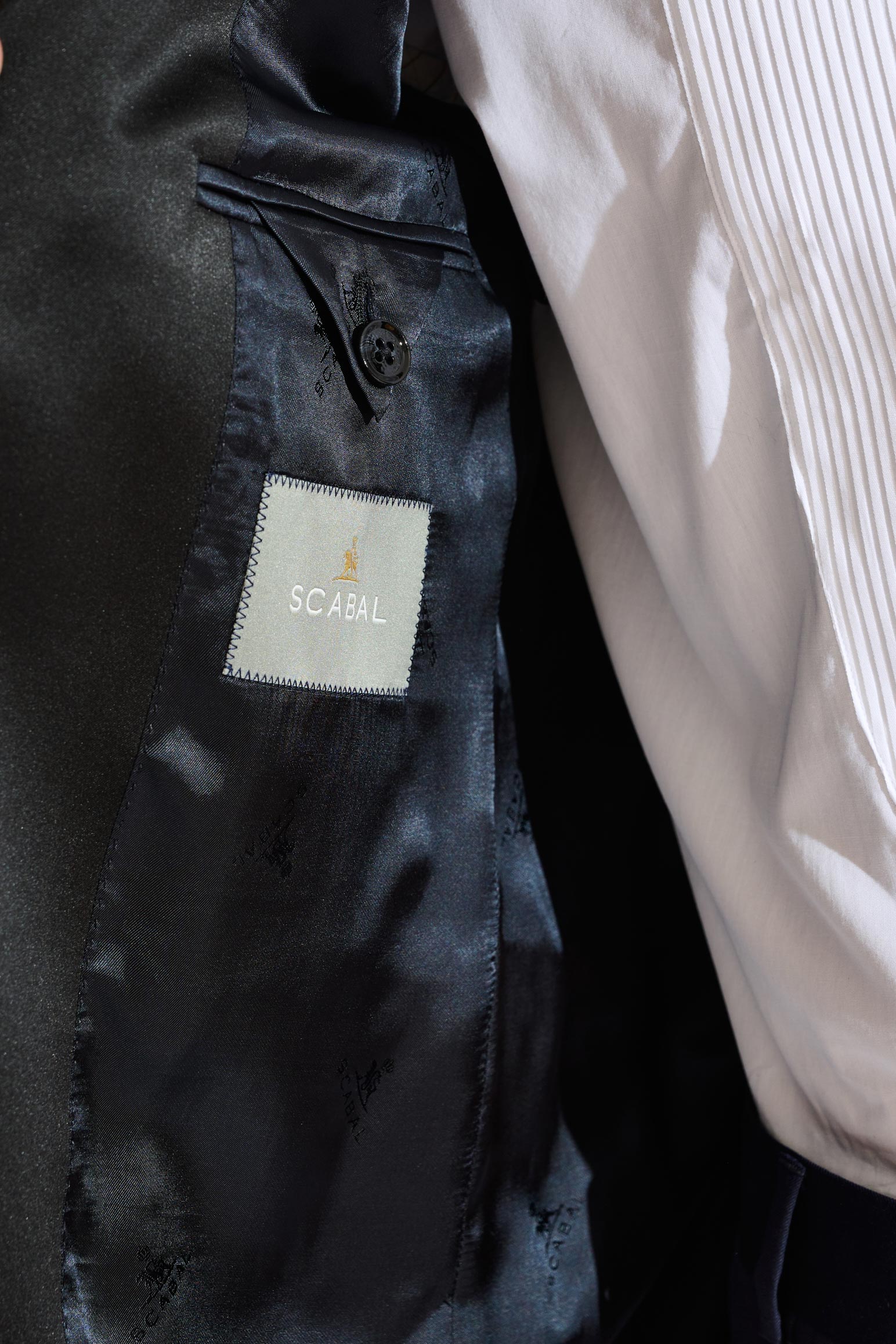 Camouflage Blue Tuxedo Festival — detail 4