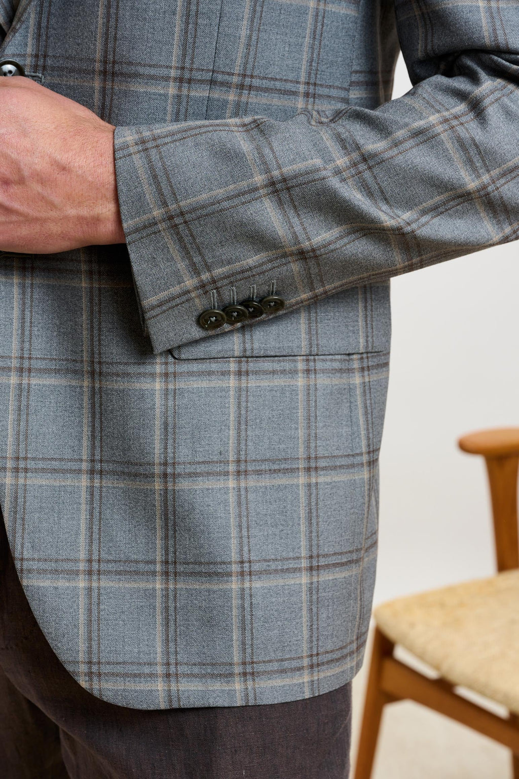 Dark Grey Kenton Jacket Mosaic — detail 1