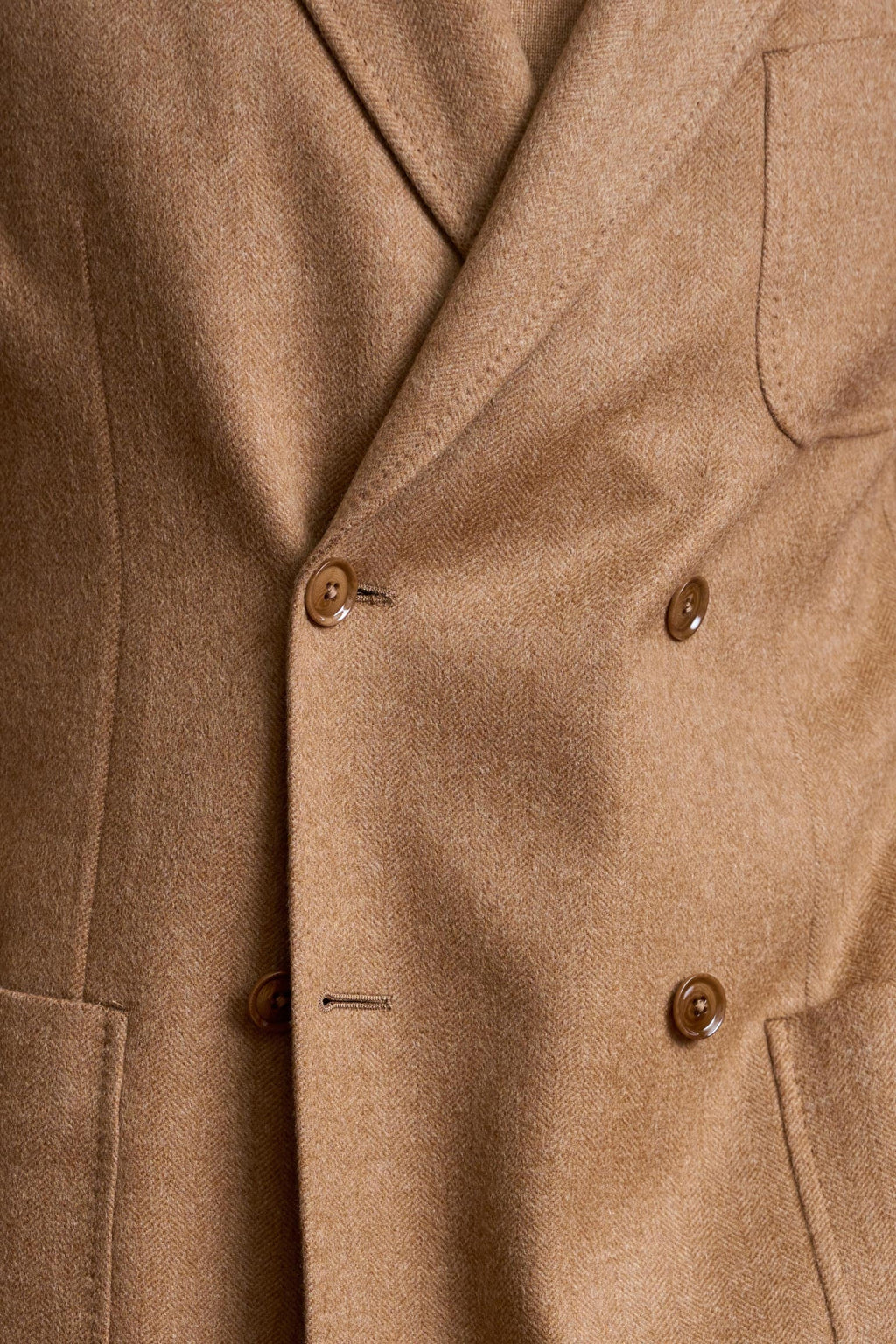 Brown 100% Cashmere Kenton Jacket St Moritz — detail 2