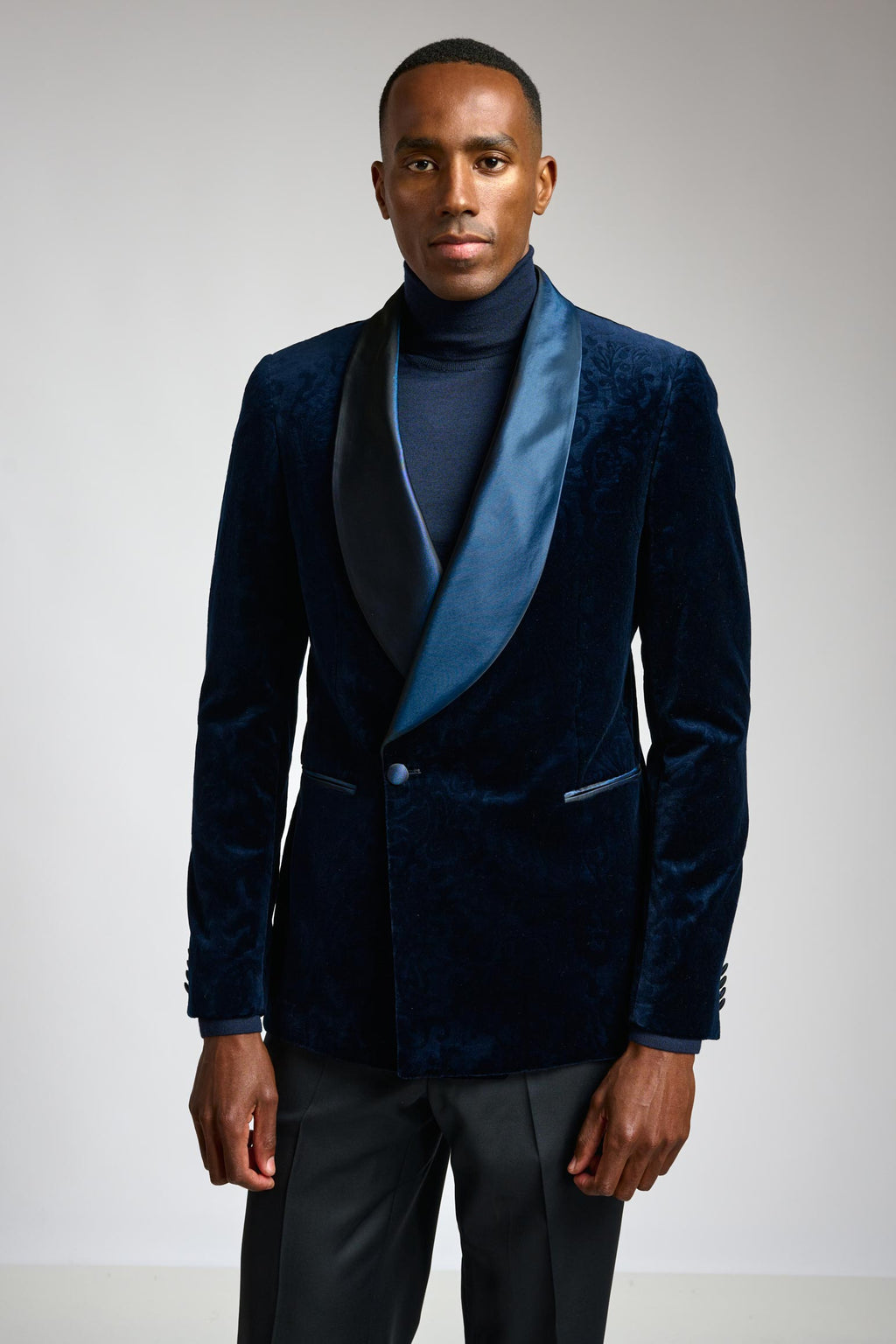 Navy Velvet Tuxedo Festival
