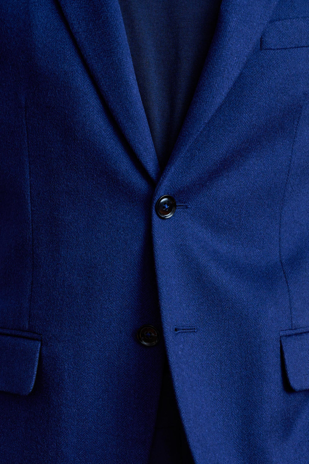 Navy Cashmere & Silk Kenton Jacket Beverly Hills — detail 2