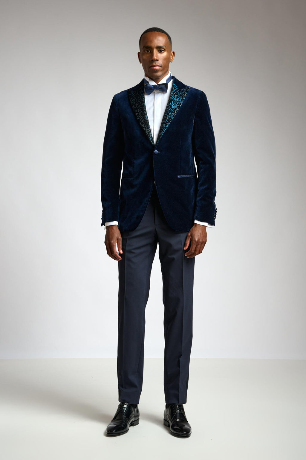 Black Velvet Kenton Tuxedo — detail 1