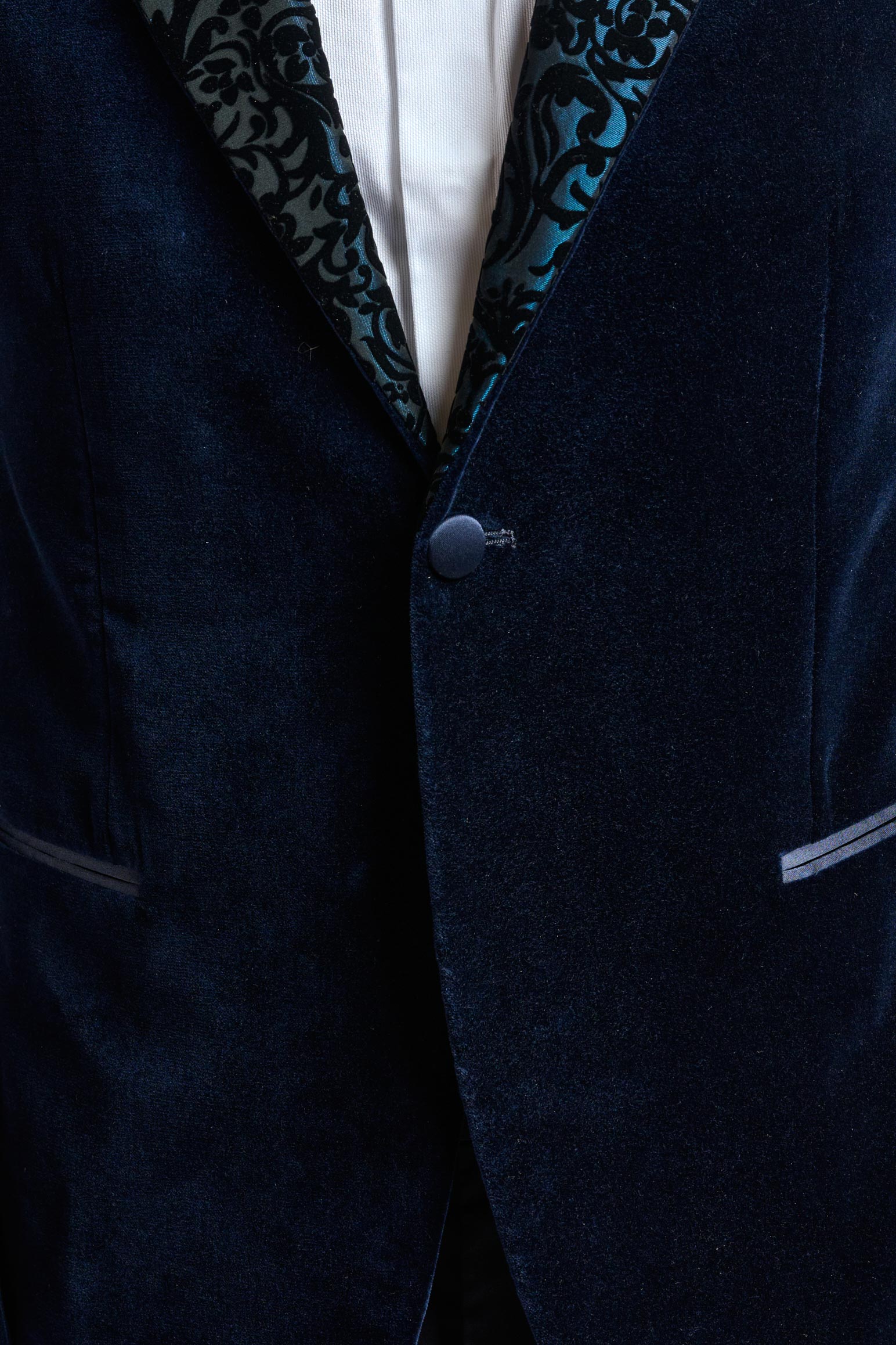 Black Velvet Kenton Tuxedo — detail 7