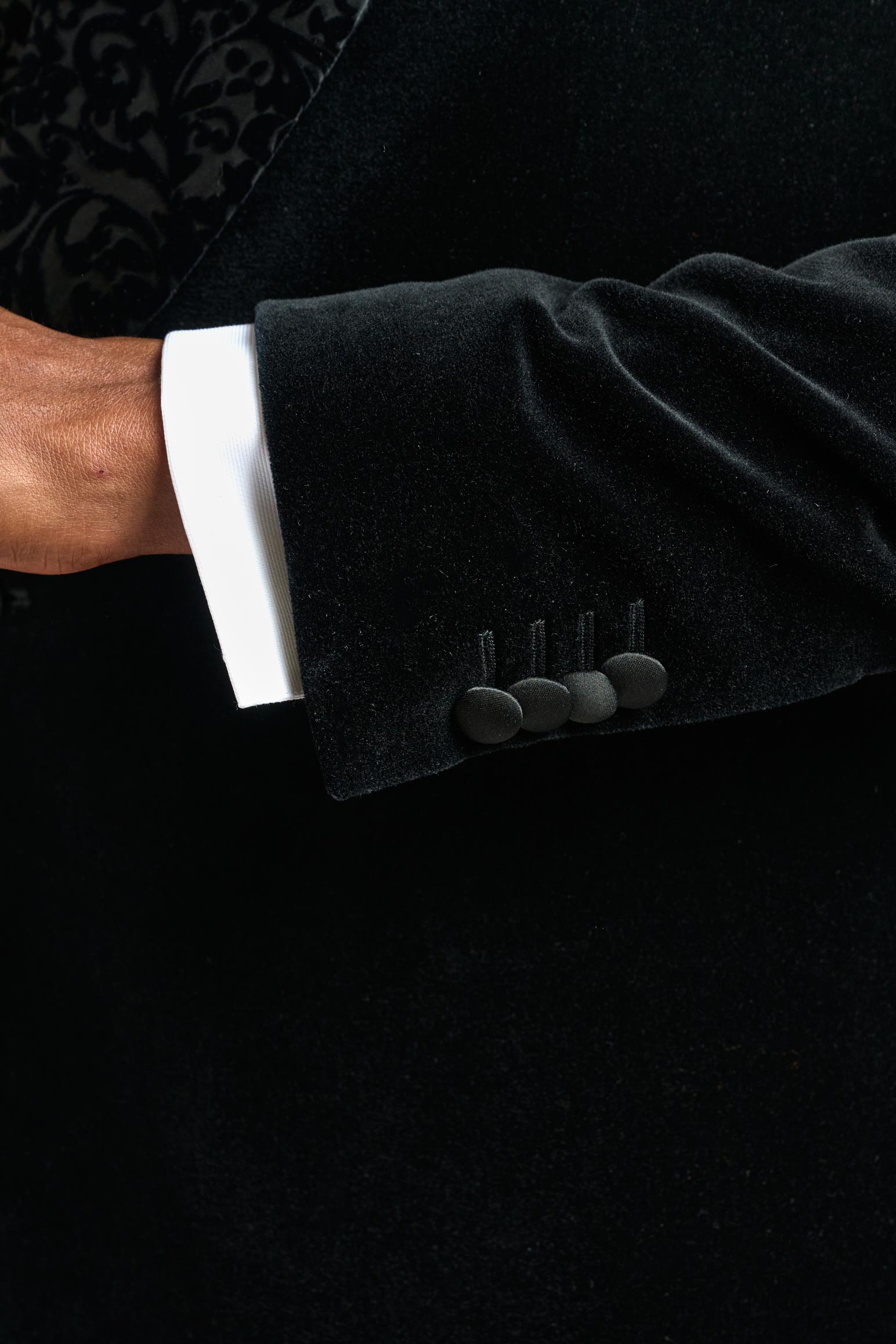 Black Velvet Soho Tuxedo Festival — detail 1