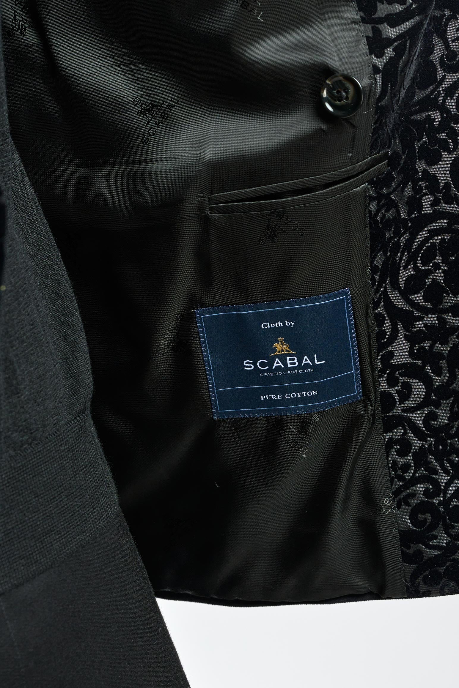 Velvet Plain Black Soho Tuxedo Festival — detail 3