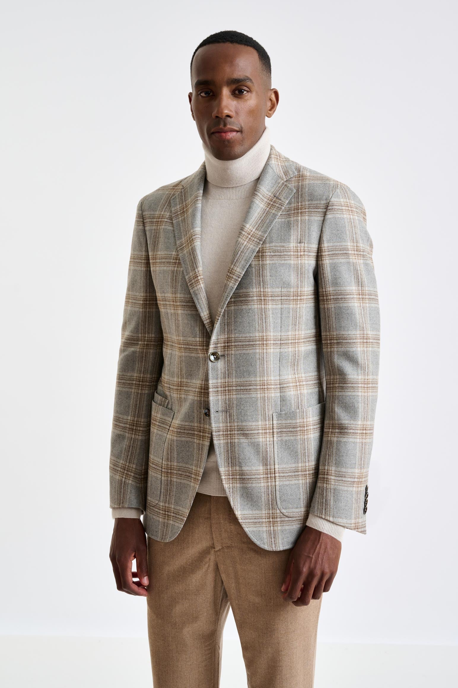 Grey Wool Kenton Jacket Escape — detail 5