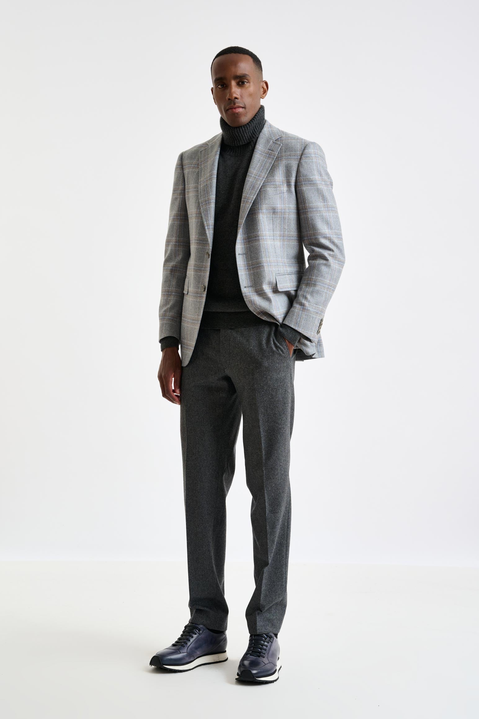 Grey Wool Soho Jacket Escape — detail 5