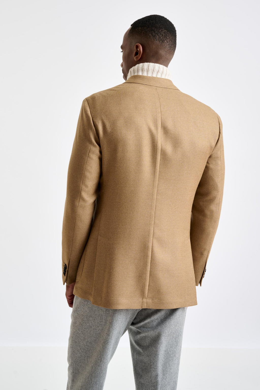 Camel Wool Kenton Jacket Harmony — detail 6