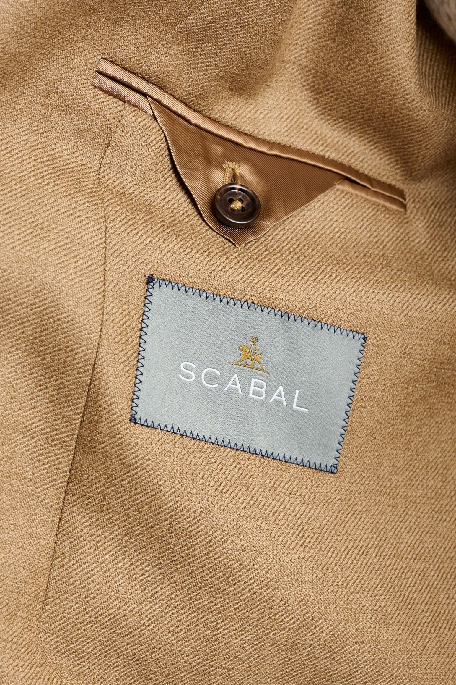 Camel Wool Kenton Jacket Harmony — detail 3