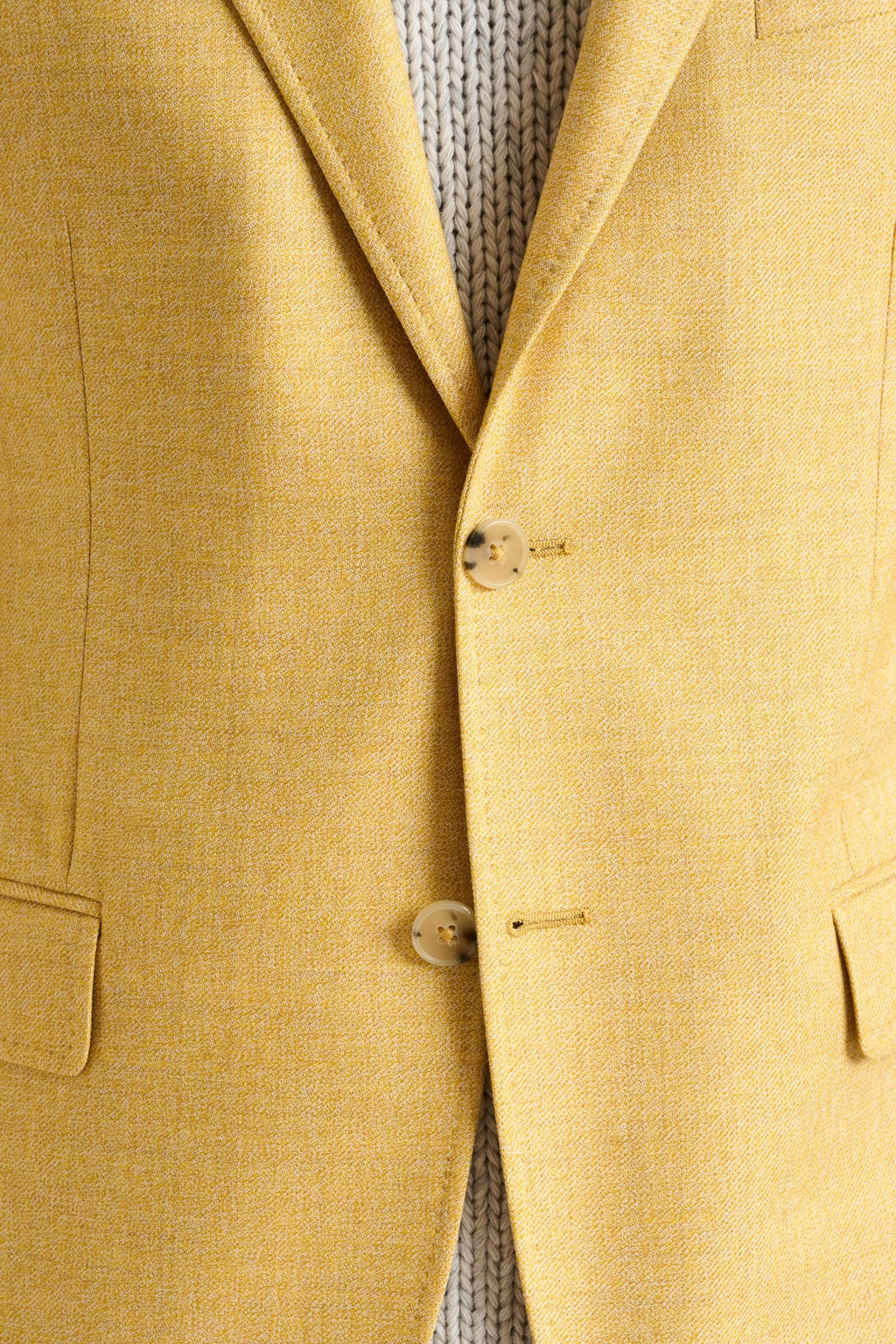 Yellow Wool Kenton Jacket Harmony — detail 2