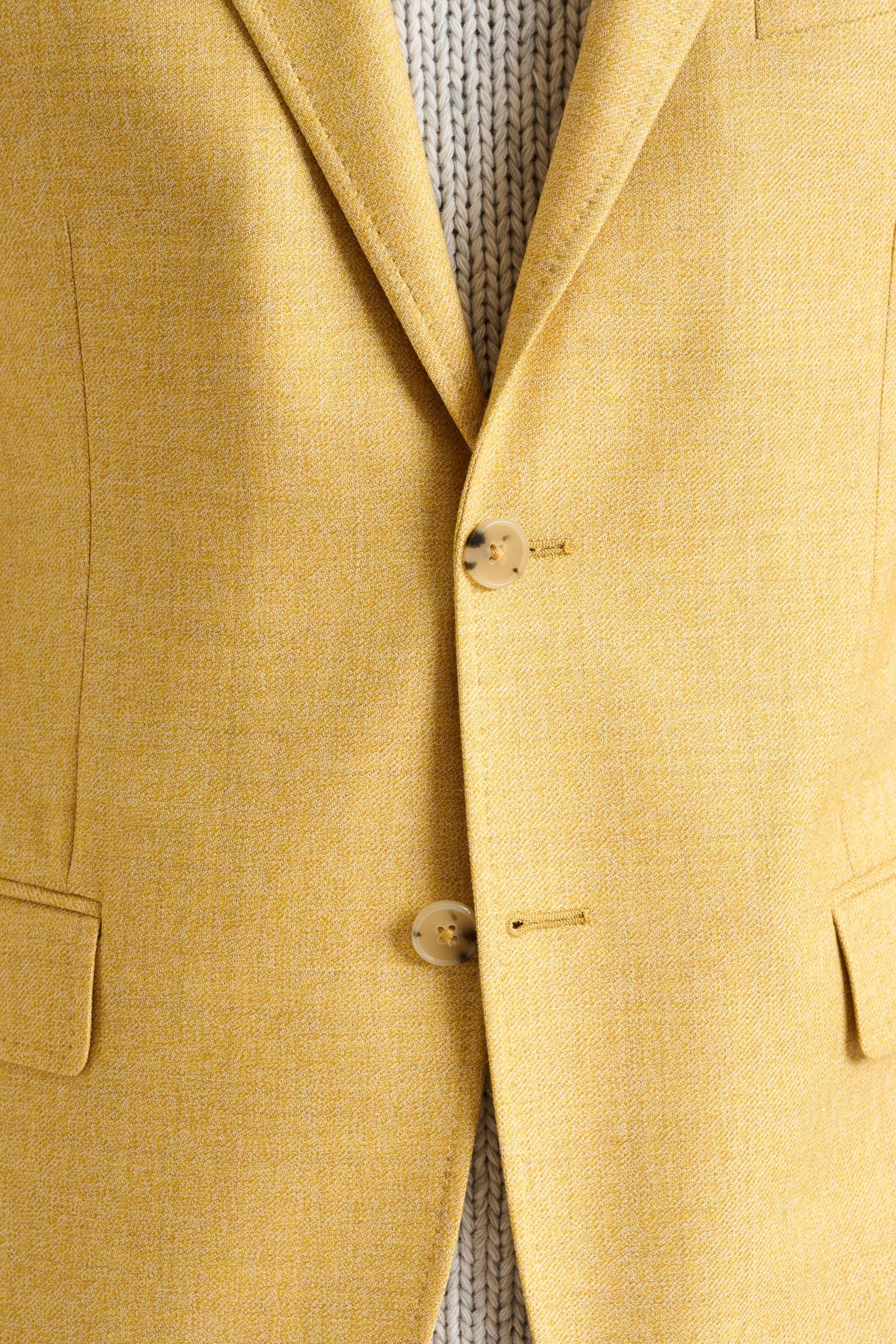Yellow Wool Kenton Jacket Harmony — detail 2