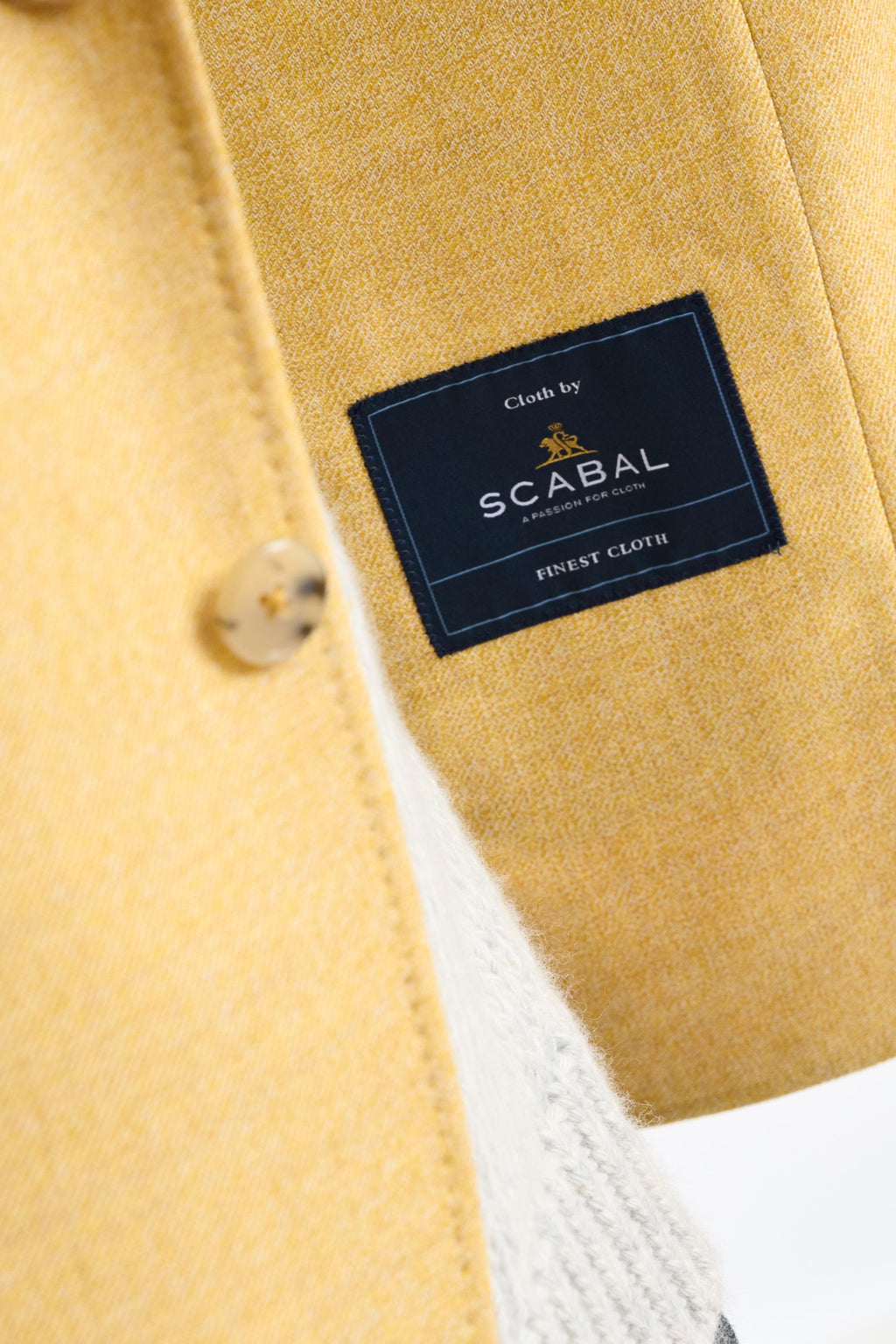 Yellow Wool Kenton Jacket Harmony — detail 3