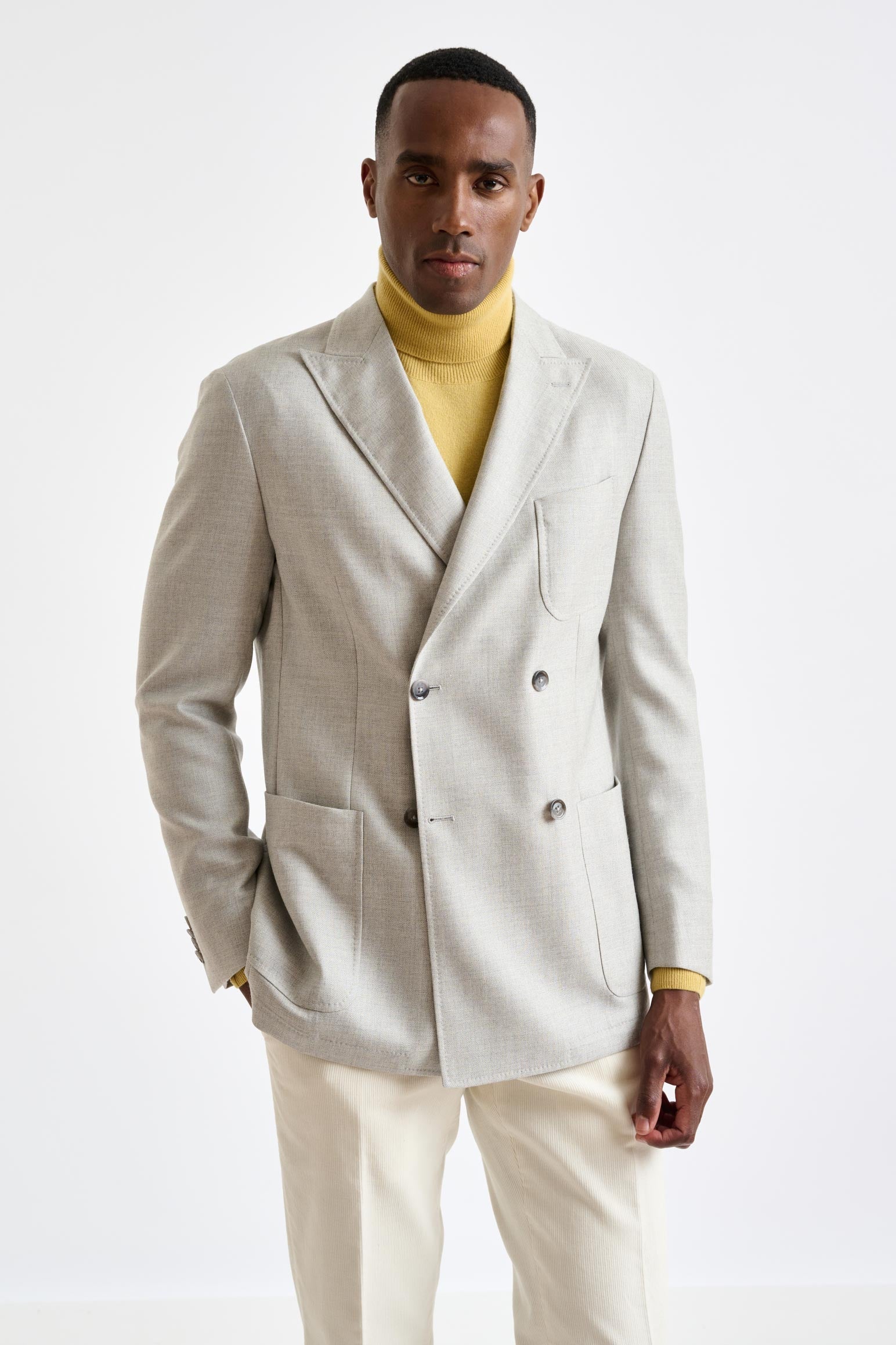 Light Grey Wool Kenton Jacket Harmony — detail 4