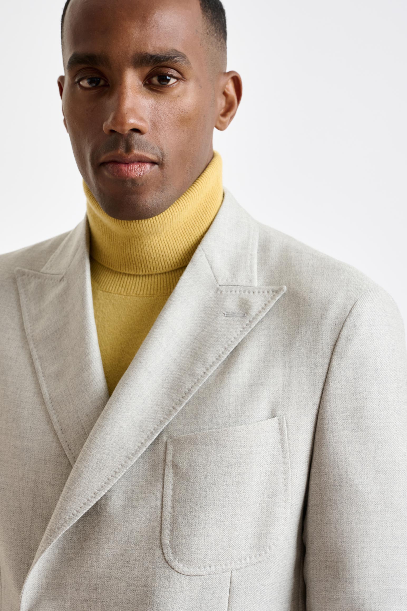 Light Grey Wool Kenton Jacket Harmony — detail 5