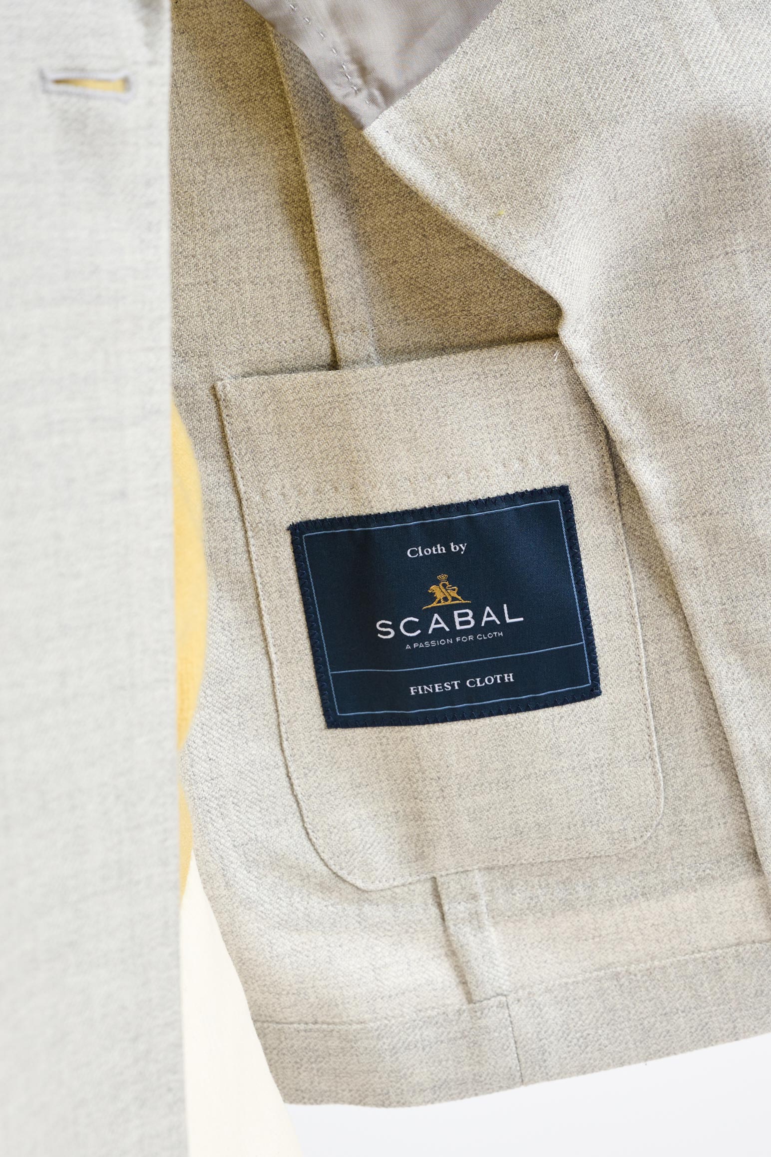 Light Grey Wool Kenton Jacket Harmony — detail 3