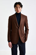 Brown Wool Soho Jacket Harmony