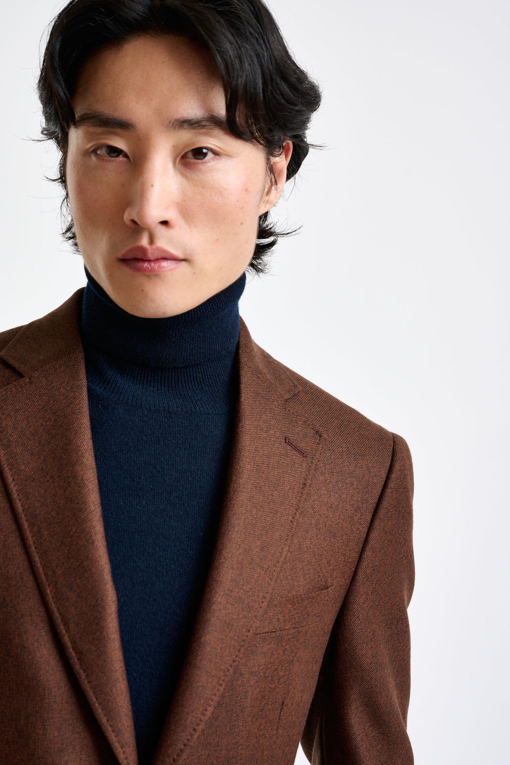 Brown Wool Soho Jacket Harmony — detail 5