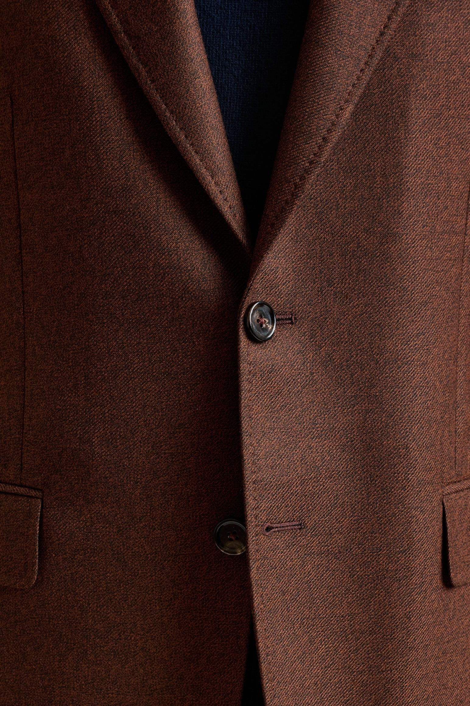 Brown Wool Soho Jacket Harmony — detail 2