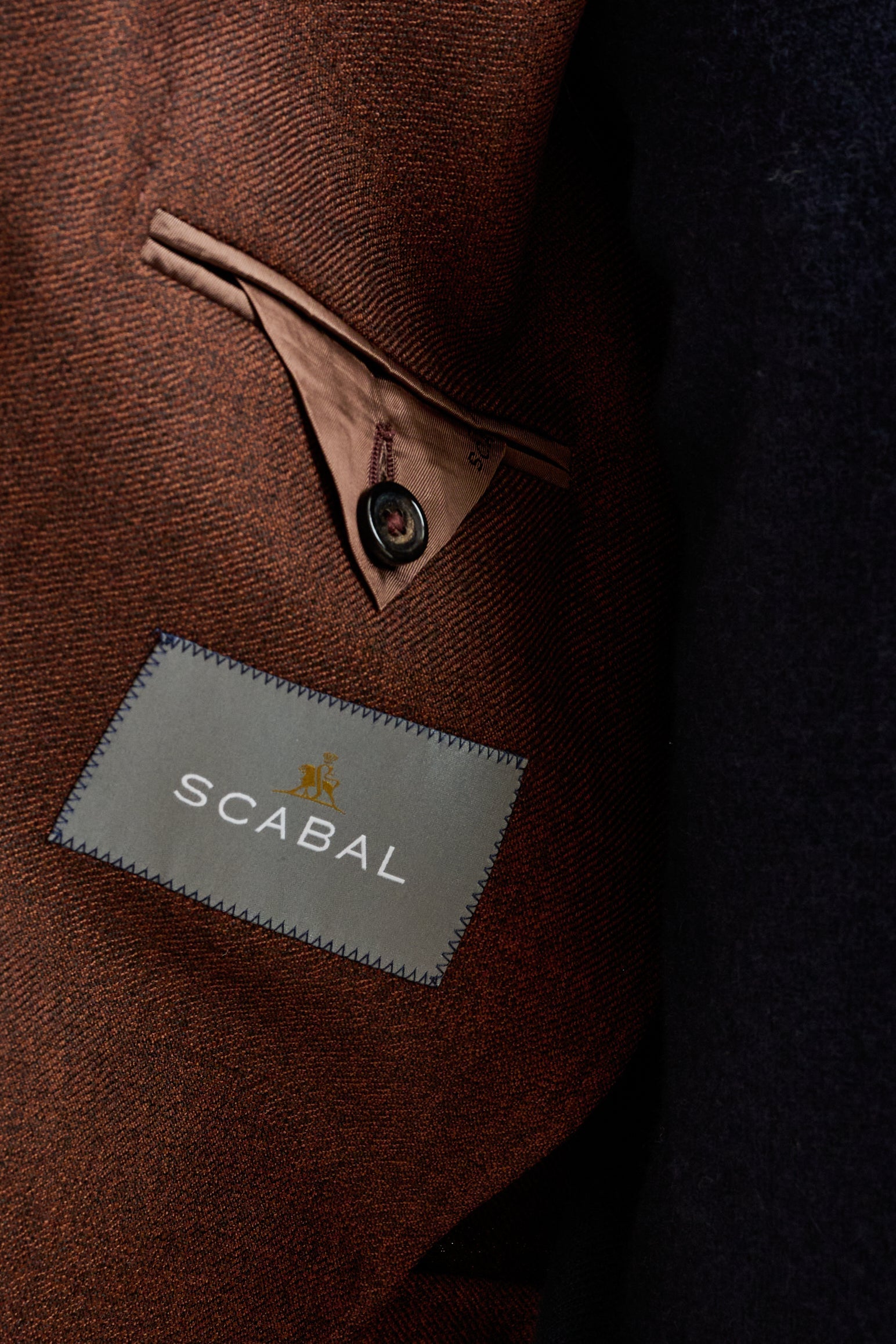 Brown Wool Soho Jacket Harmony — detail 4