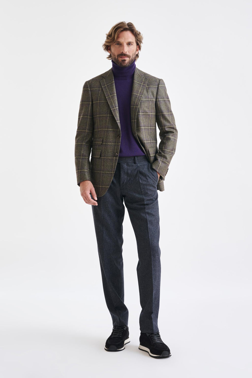 Green Wool Soho Jacket Escape — detail 5