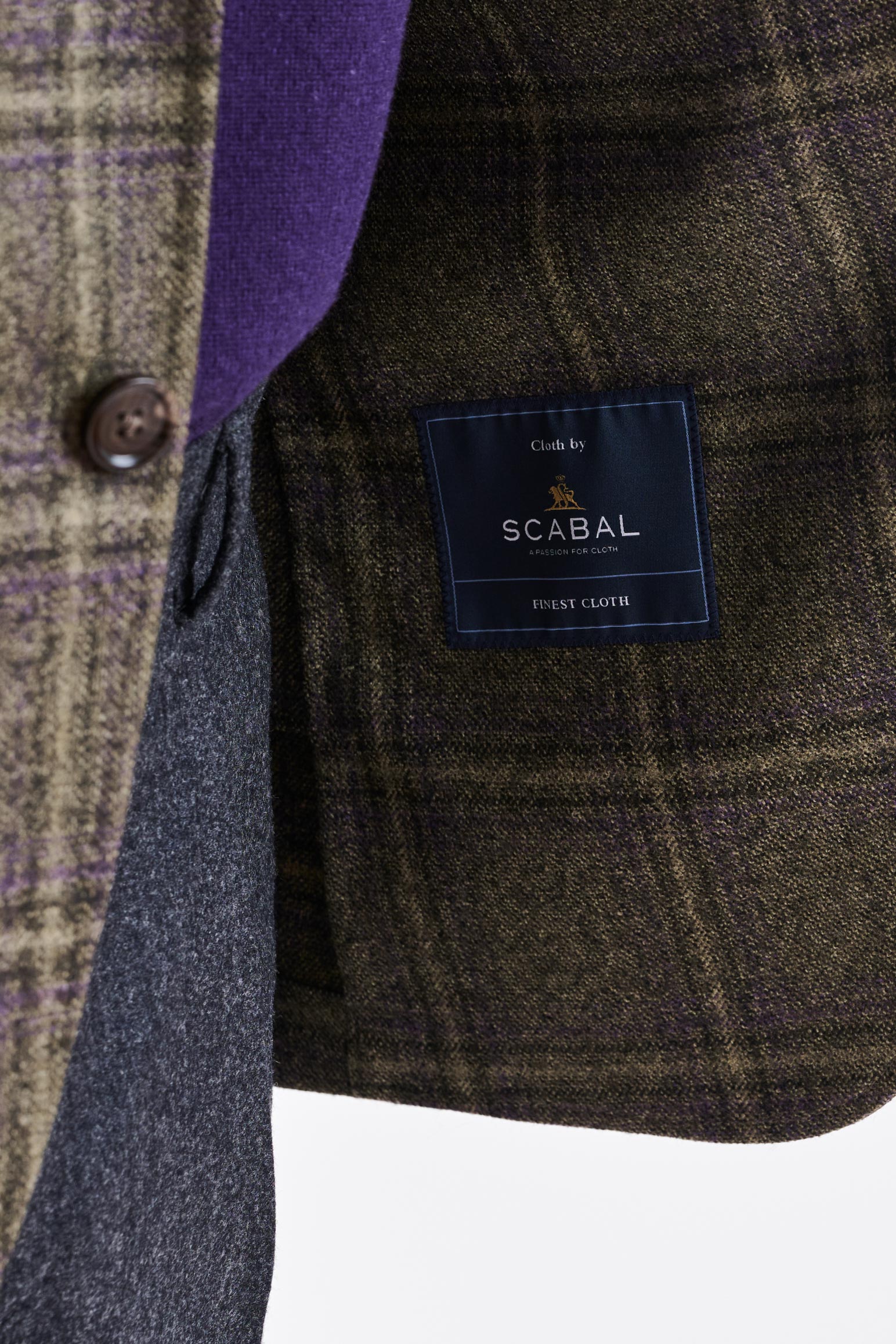 Green Wool Soho Jacket Escape — detail 3