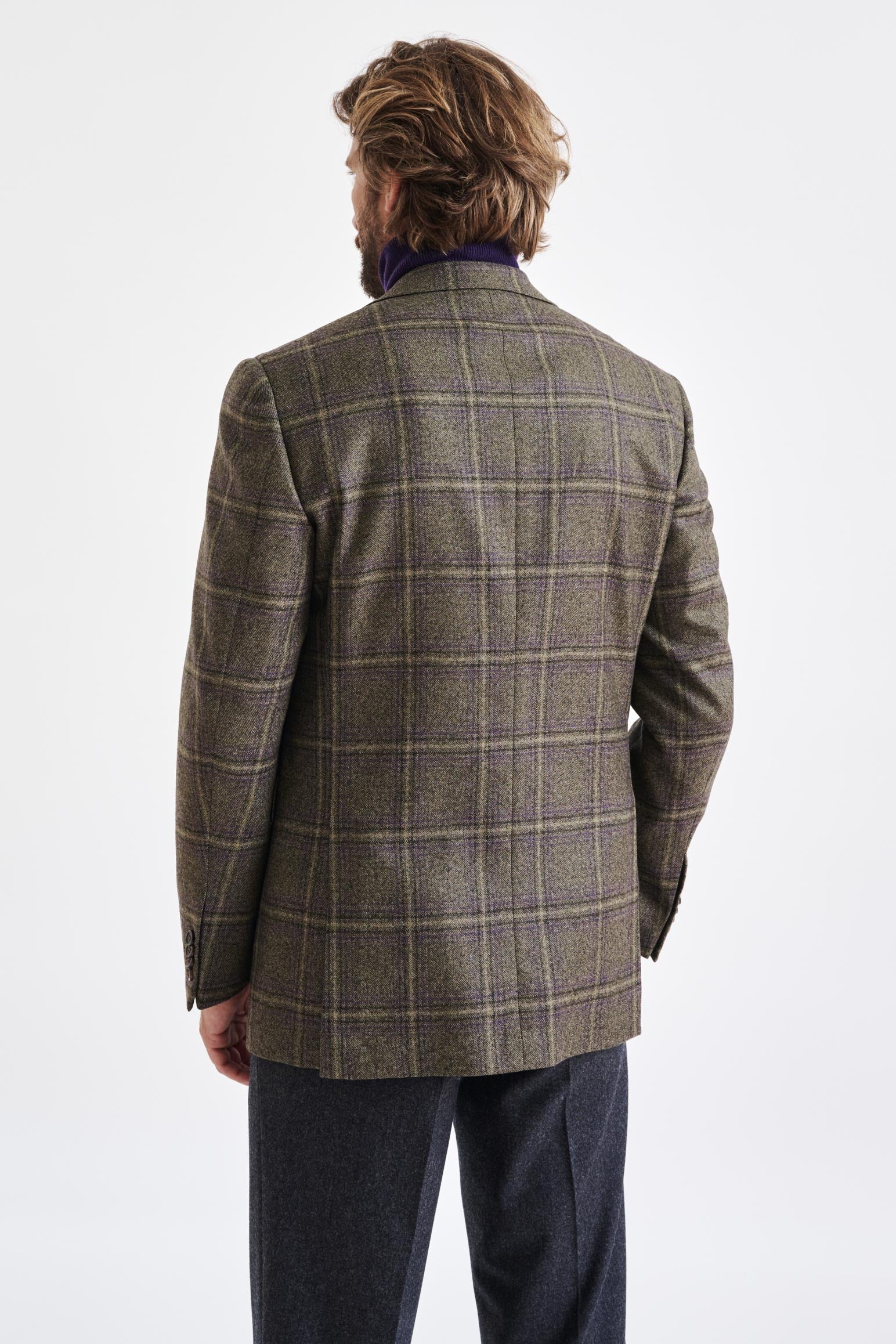Green Wool Soho Jacket Escape — detail 7