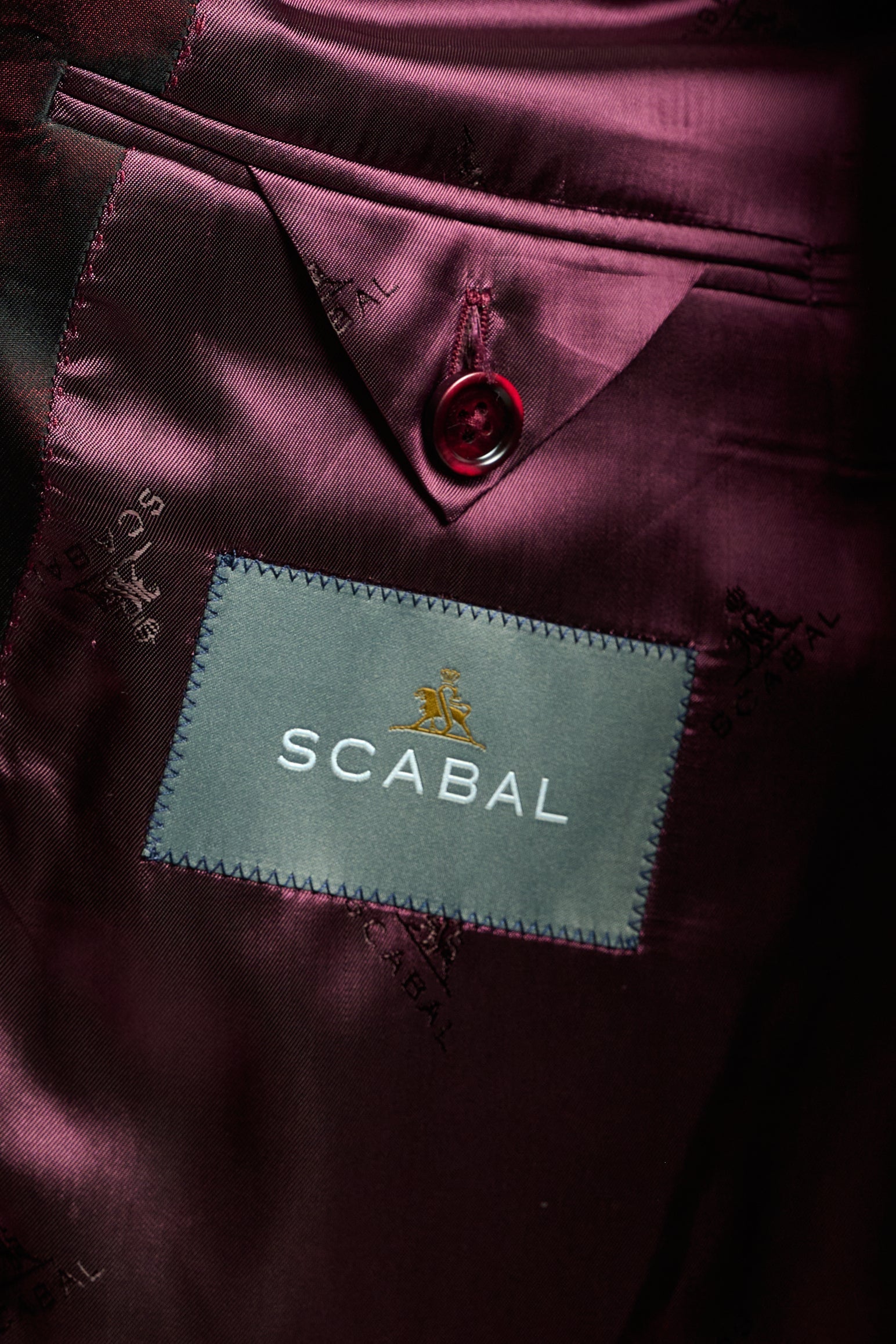 Red Soho Tuxedo Velvets — detail 7