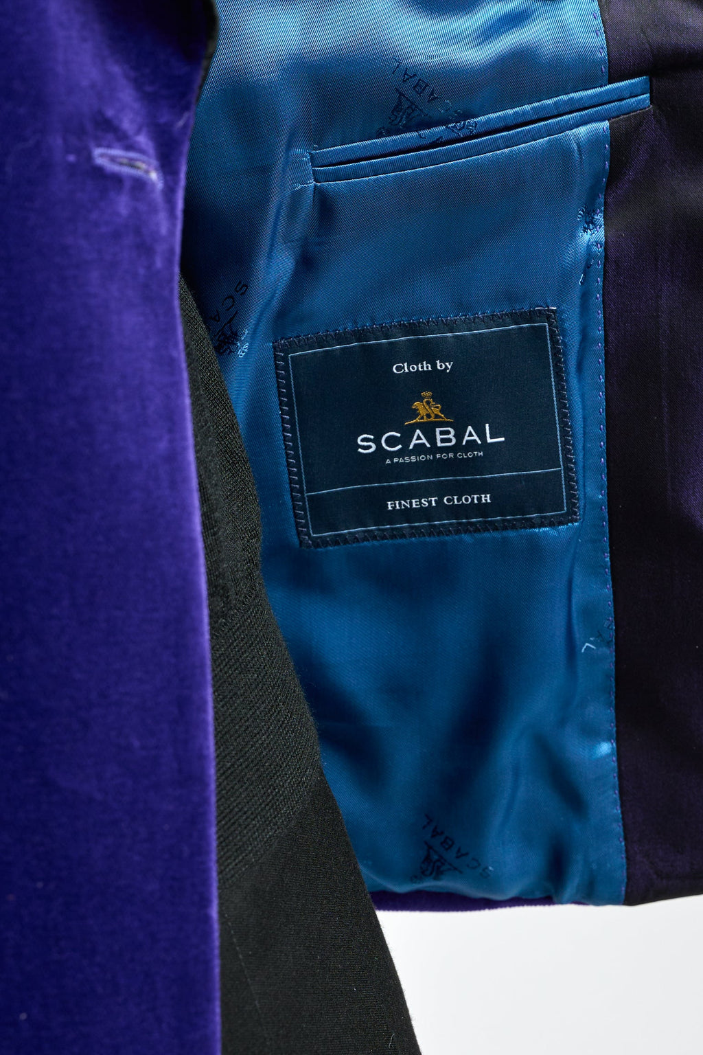 Blue Velvet Soho Tuxedo — detail 6