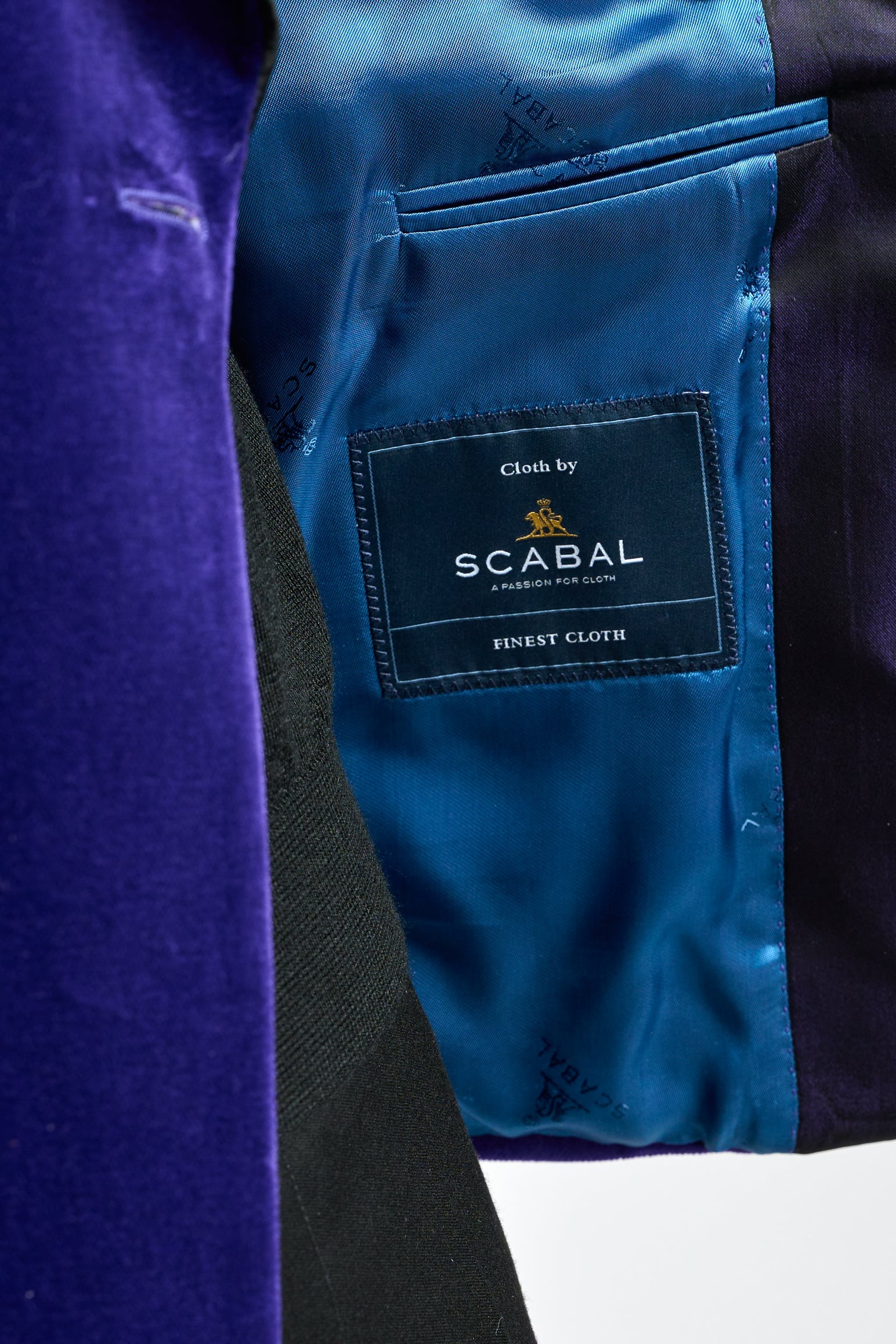 Blue Velvet Soho Tuxedo — detail 6