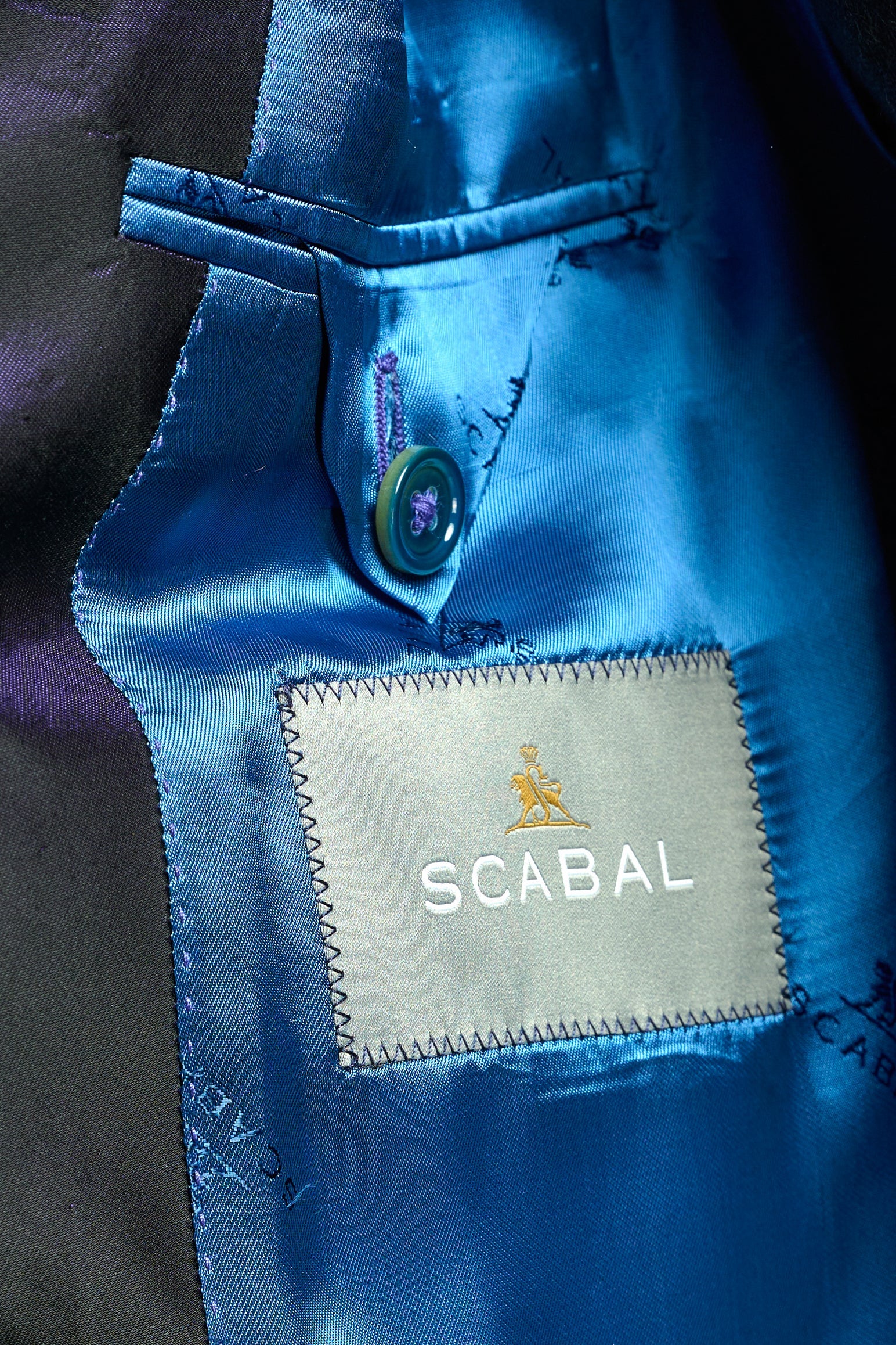 Blue Velvet Soho Tuxedo — detail 7