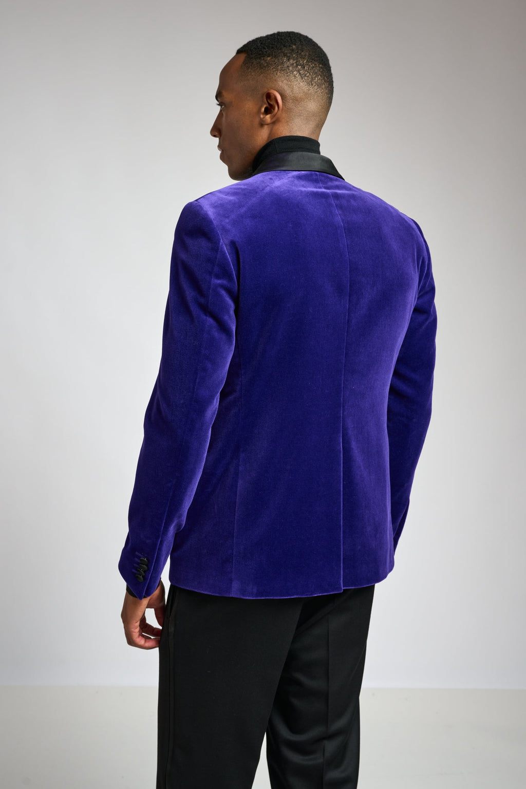 Blue Velvet Soho Tuxedo — detail 3