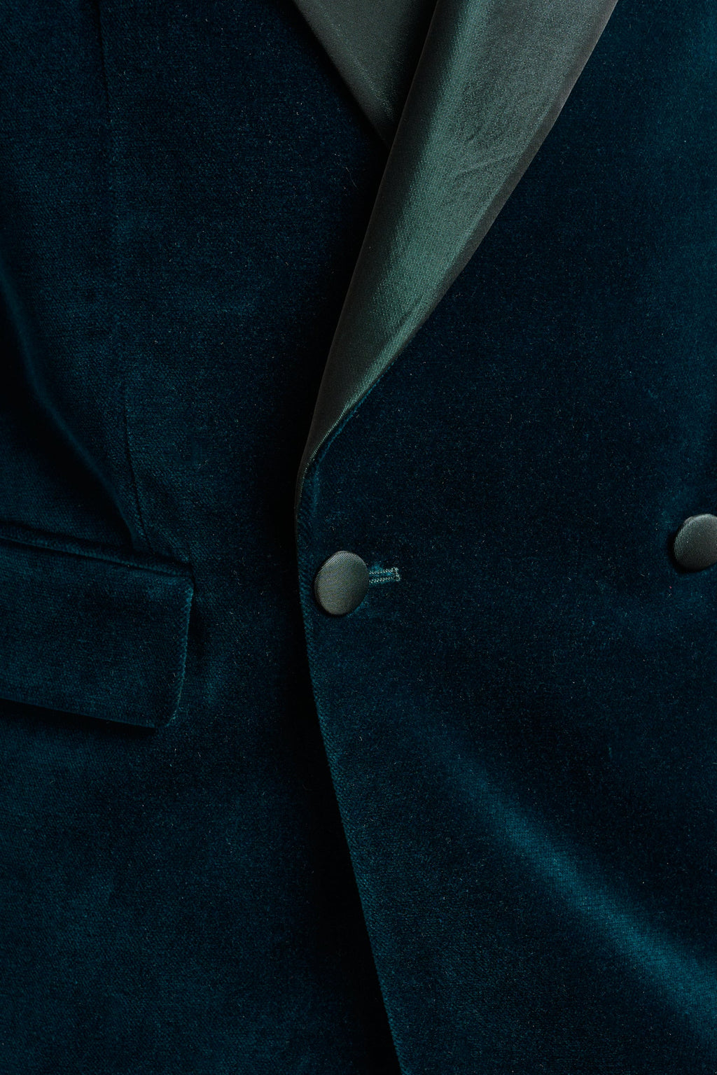 Green Soho Tuxedo Velvets — detail 4