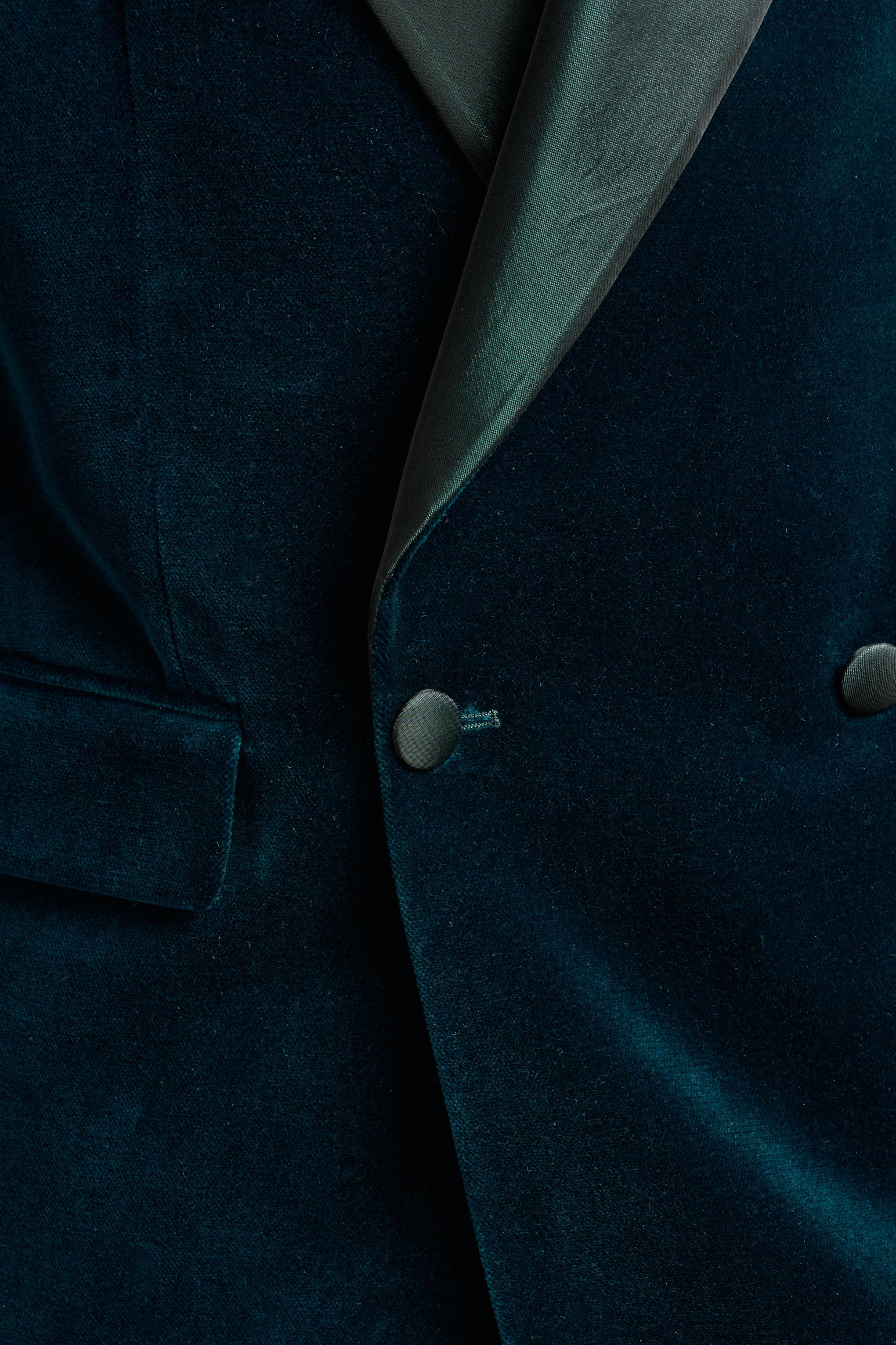 Green Soho Tuxedo Velvets — detail 4