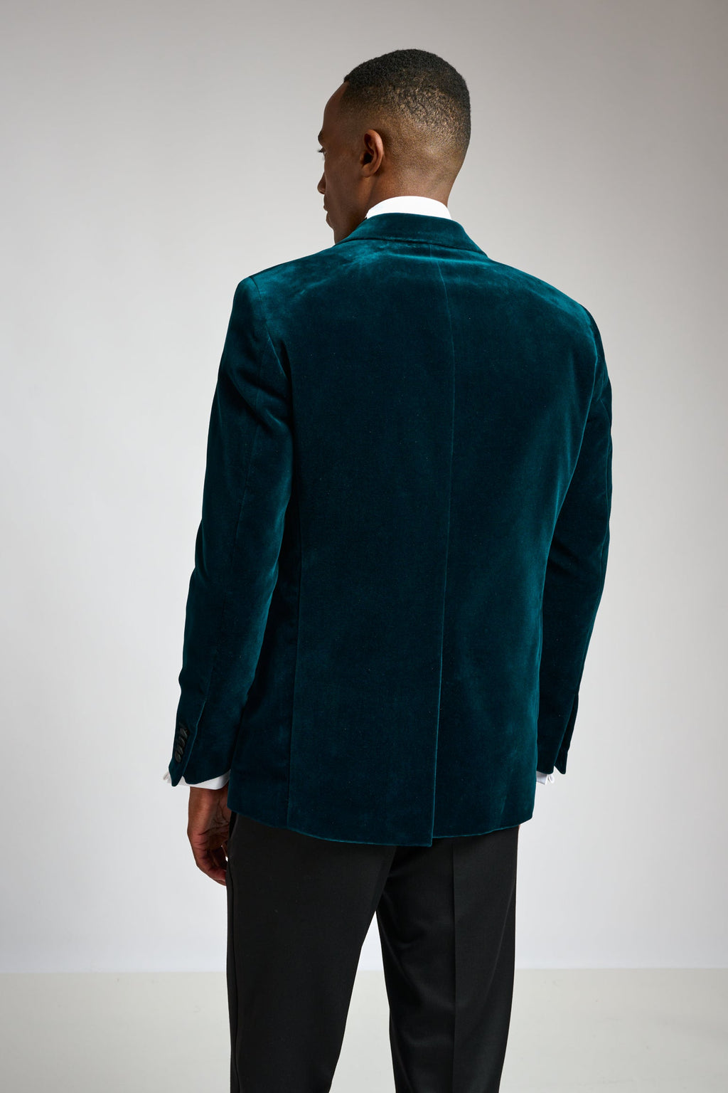 Green Soho Tuxedo Velvets — detail 3