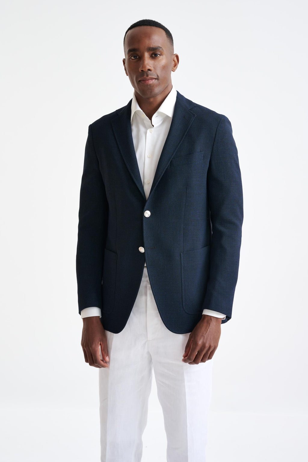 Navy Wool Kenton Jacket Connect