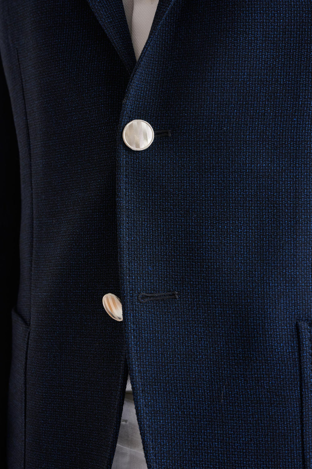 Navy Wool Kenton Jacket Connect — detail 2