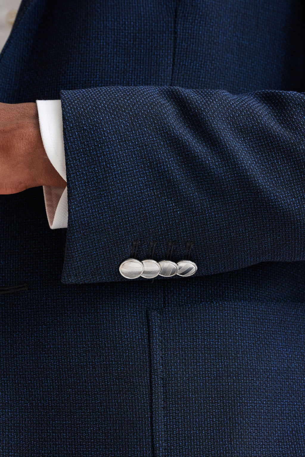 Navy Wool Kenton Jacket Connect — detail 1